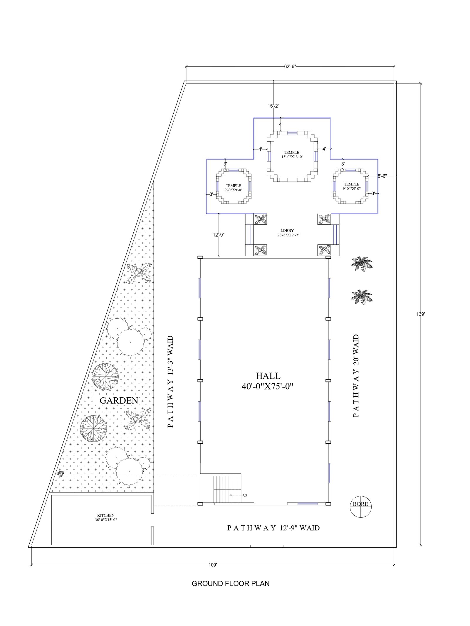 109x139 commercial building plans