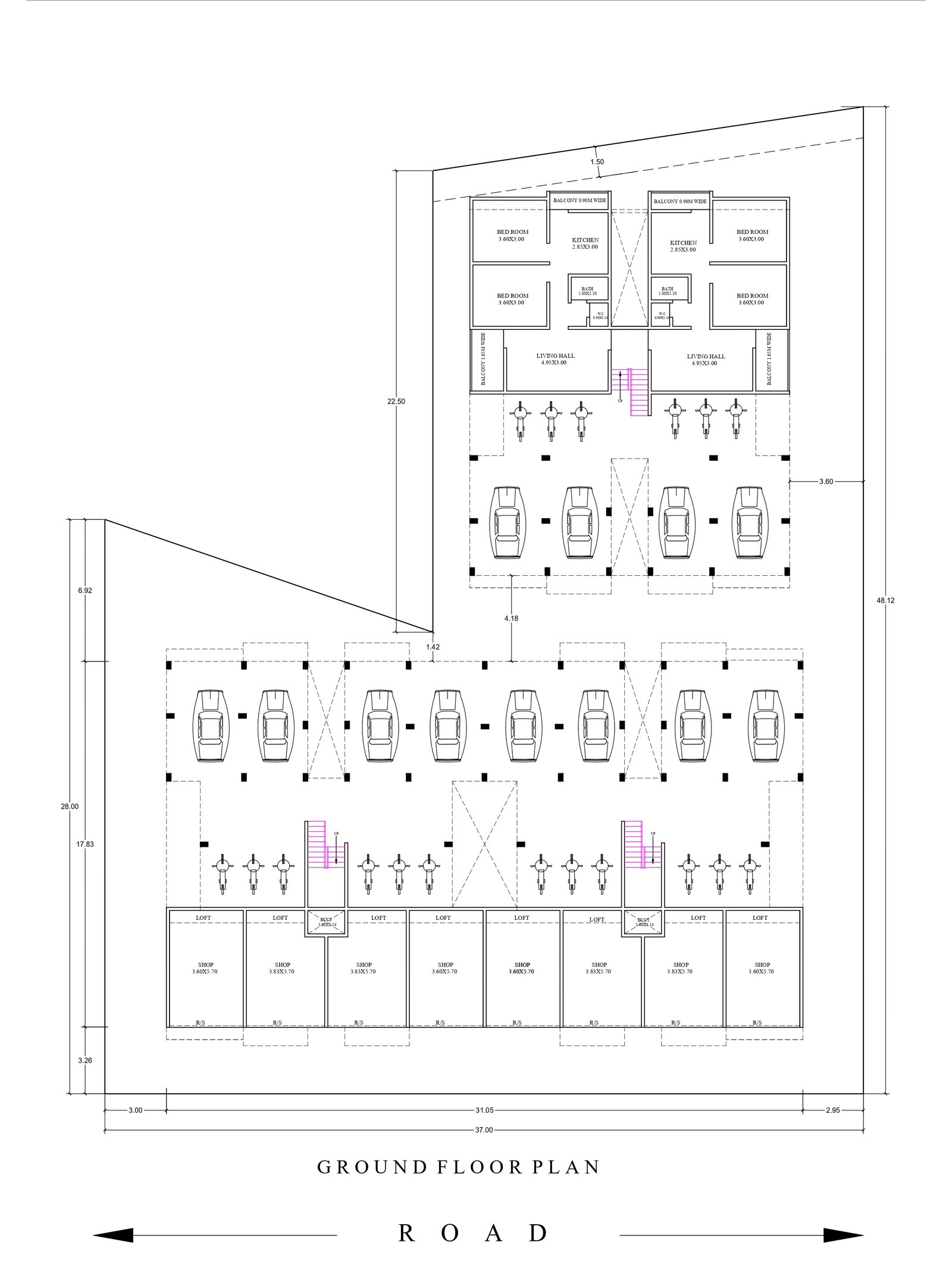 120x155 Apartment design
