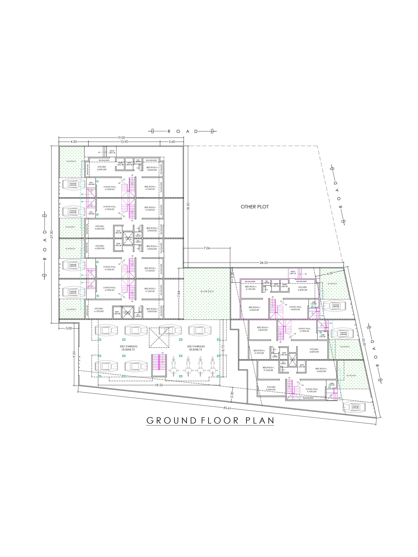 121x144 apartment design