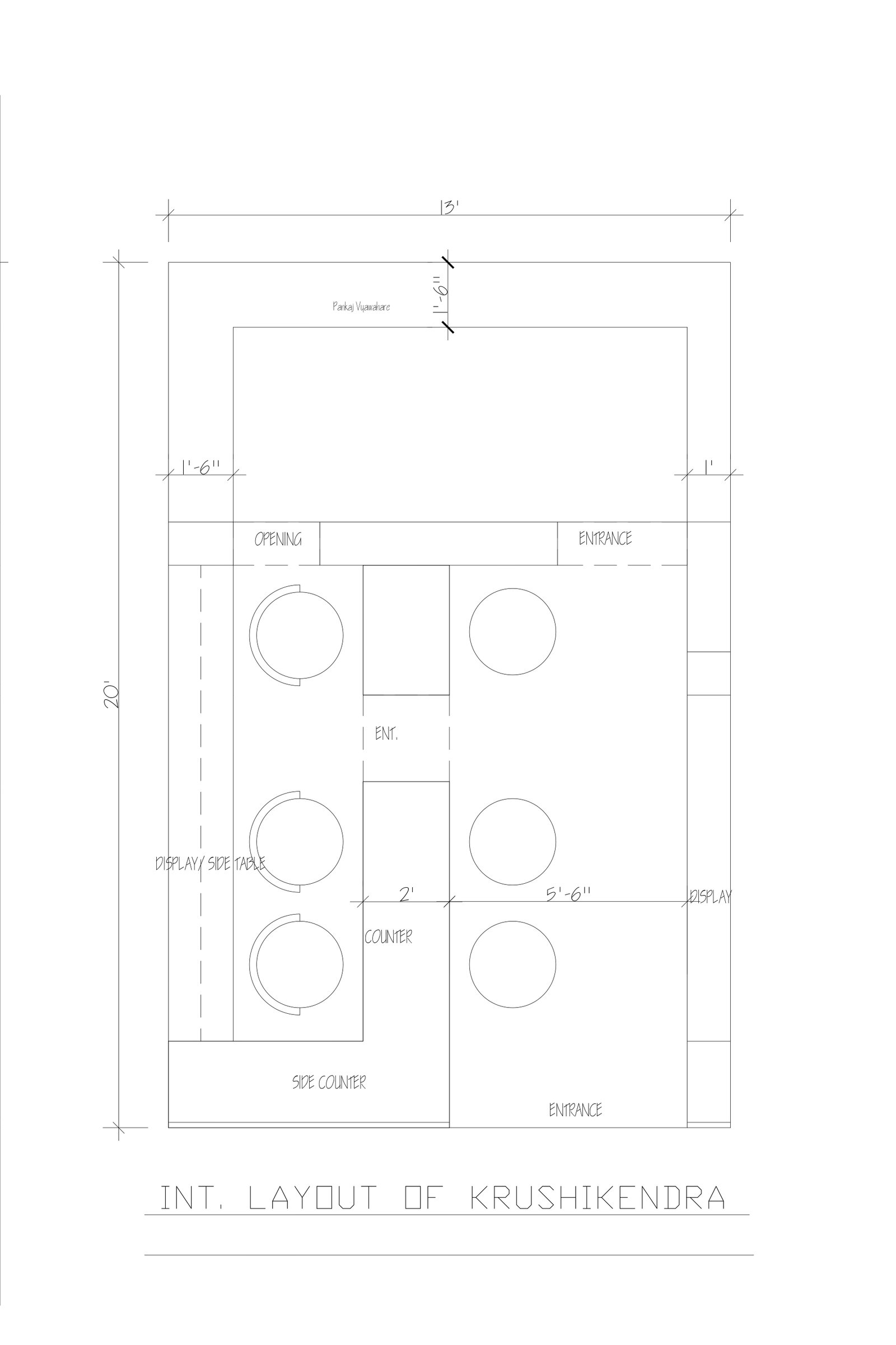 13x20 commercial building plans