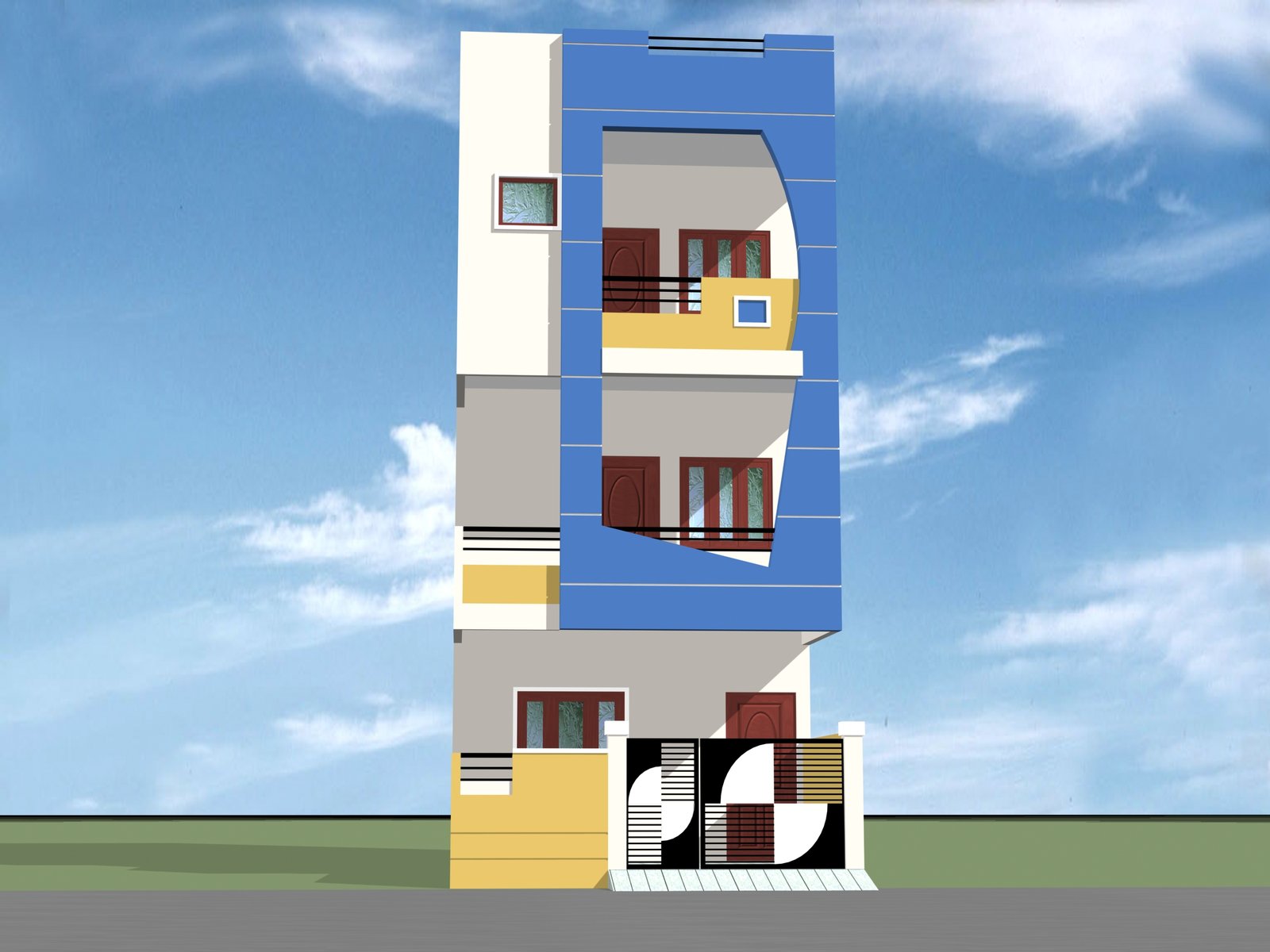 15X50-Simple-house-design-3d-elevation-1262