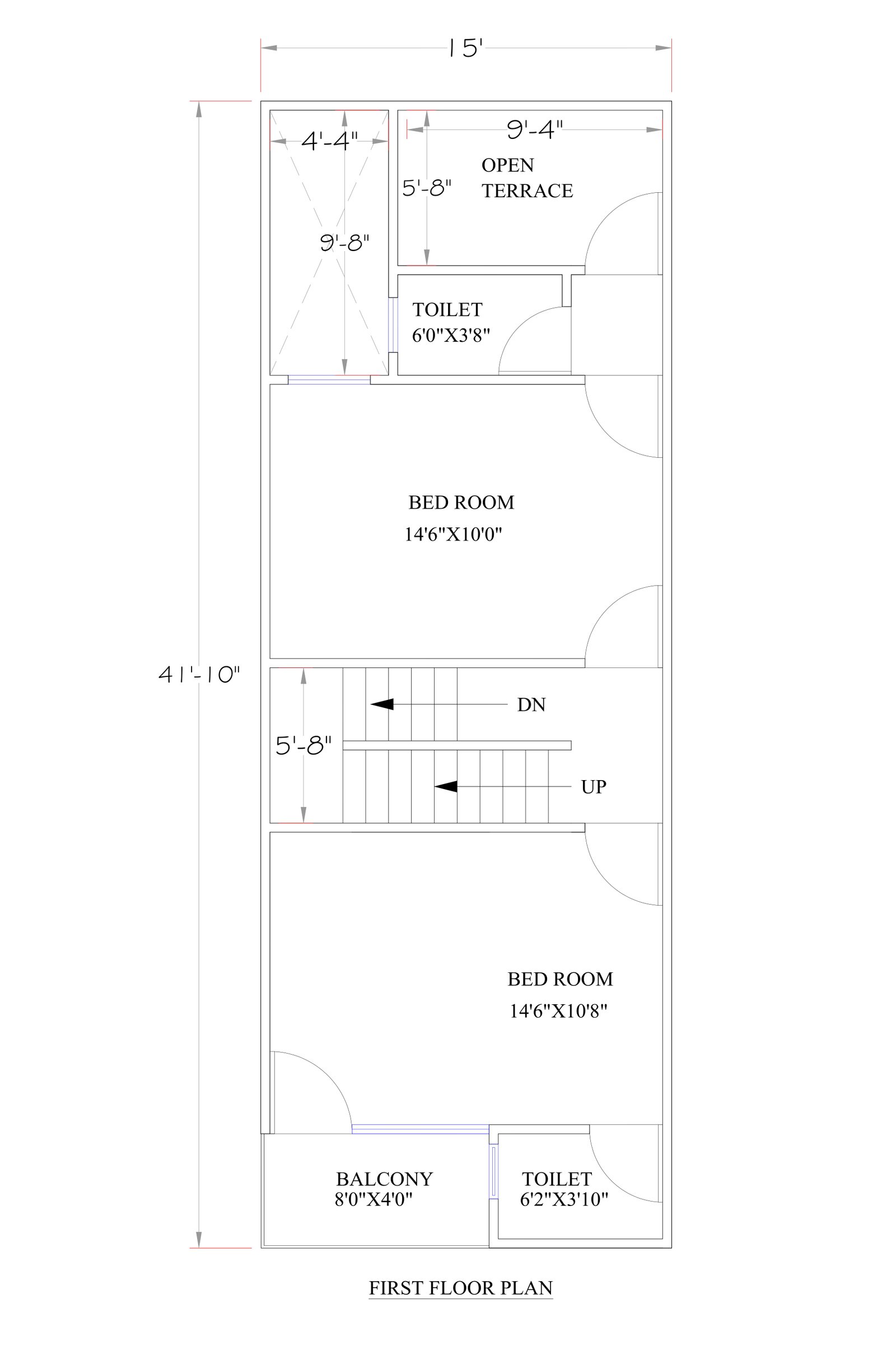 15X50-Simple-house-design-first-floor-1262