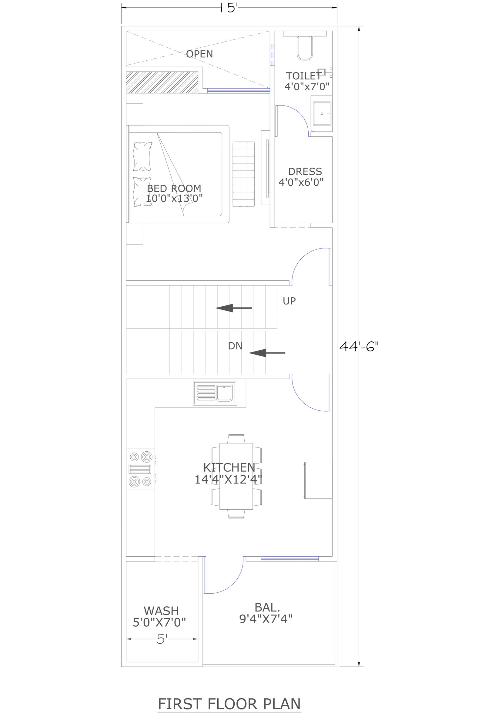 15x49-small-house-plans-indian-style-first-floor-2204