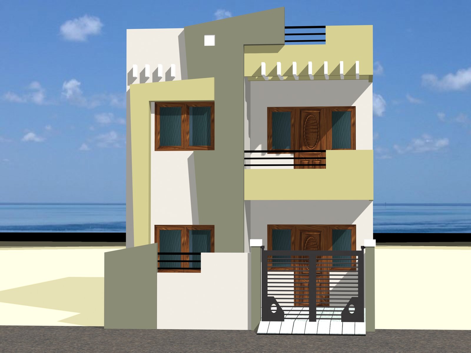 20x50-5-bed-room-house-plans-front-elevation-1740