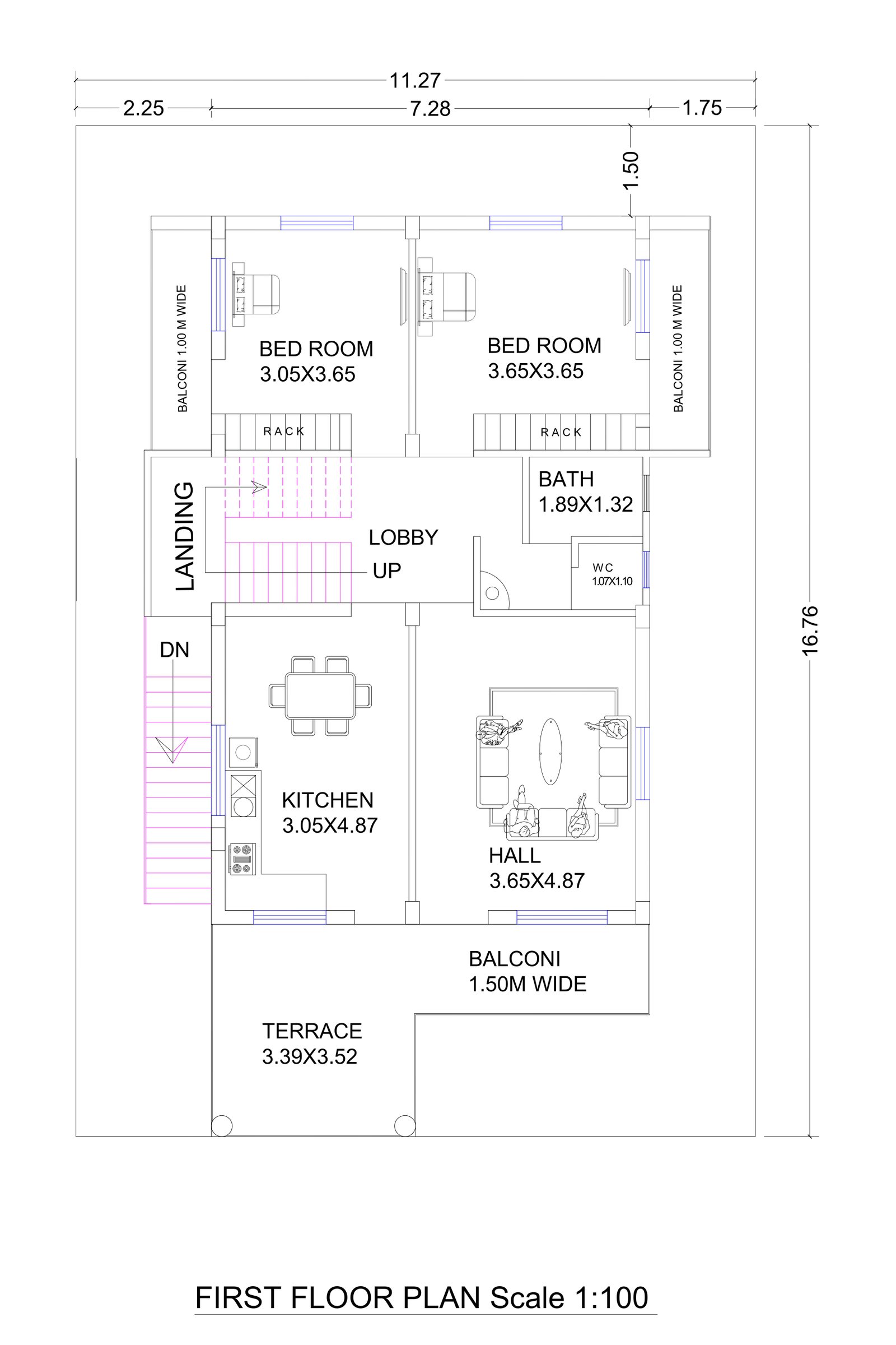 23x37-1bhk-house-plan-first-floor-2019