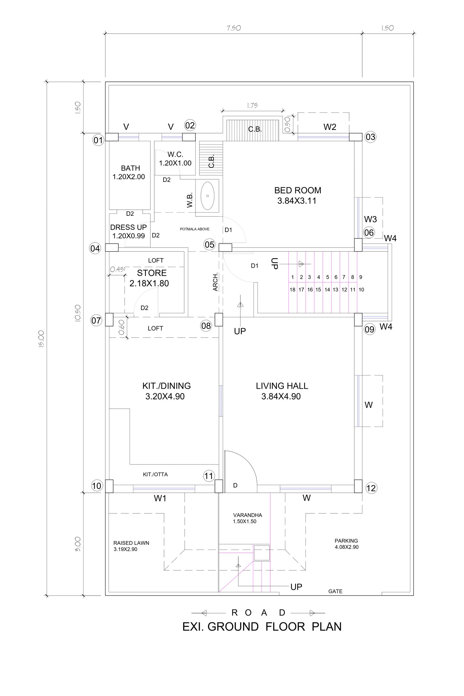 24x35 modern luxury floor plans