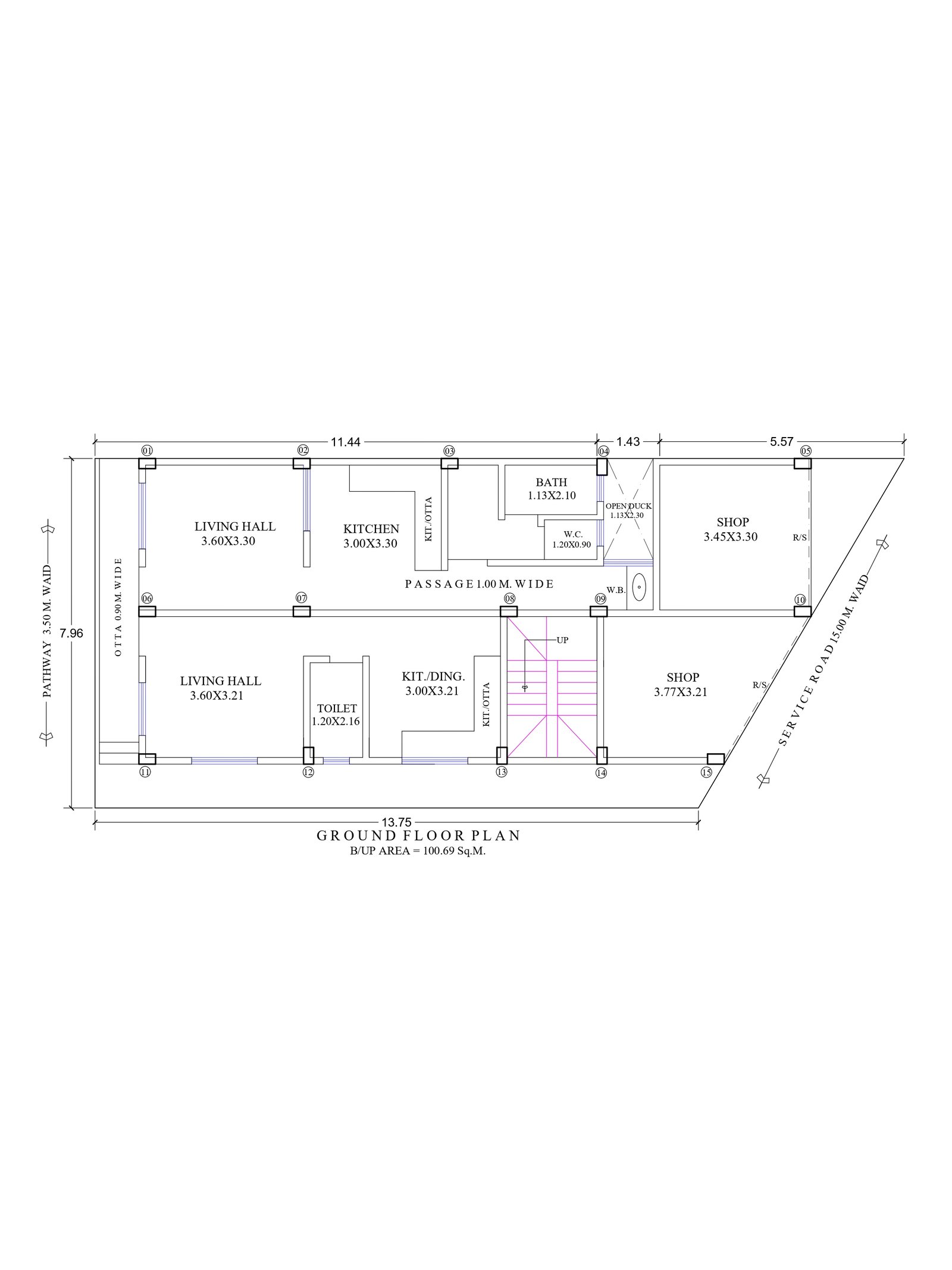 24x40 rent house design