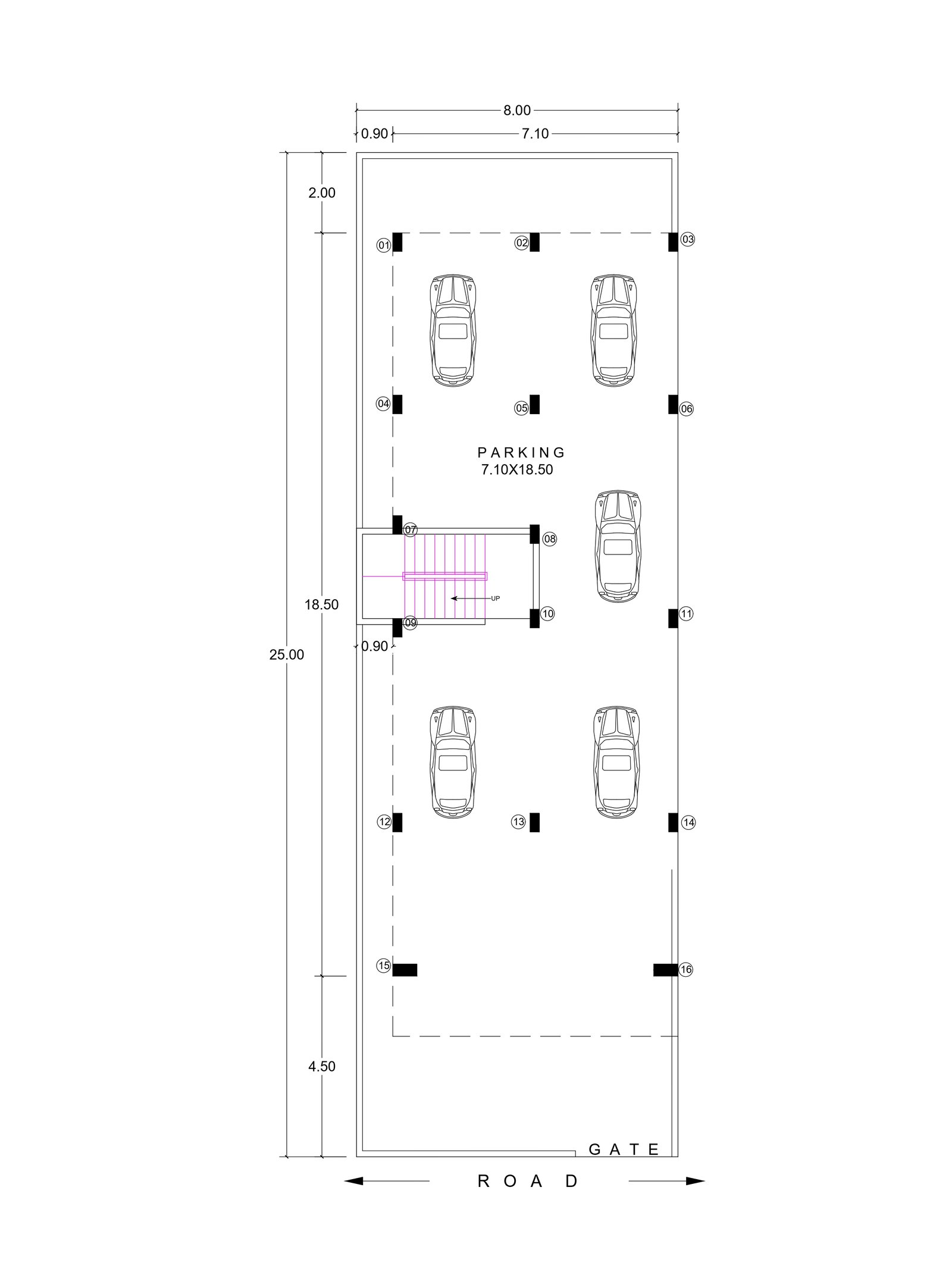 26x57 2bhk house design