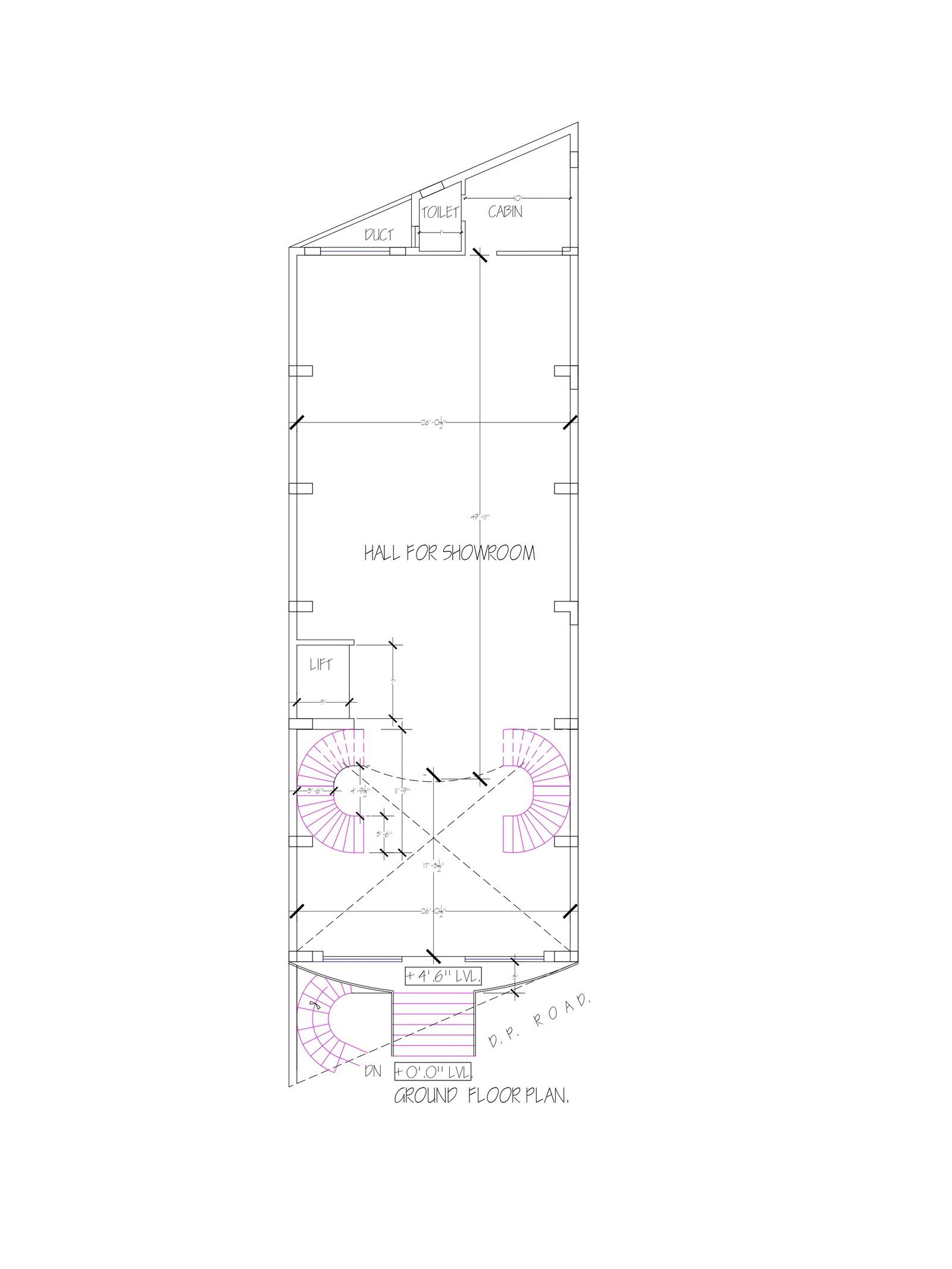 26x75 basement home design