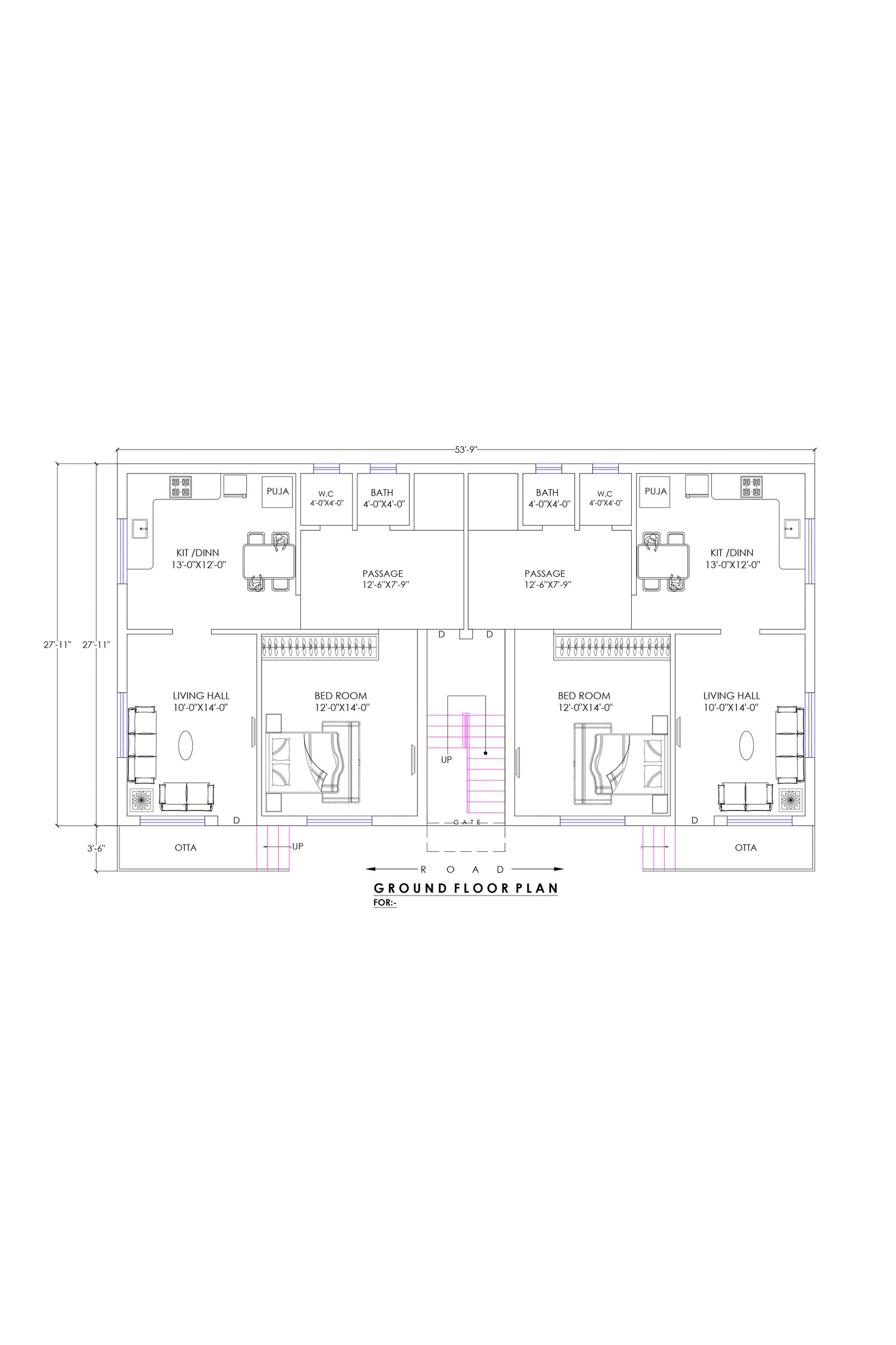 27x53 home designs plans