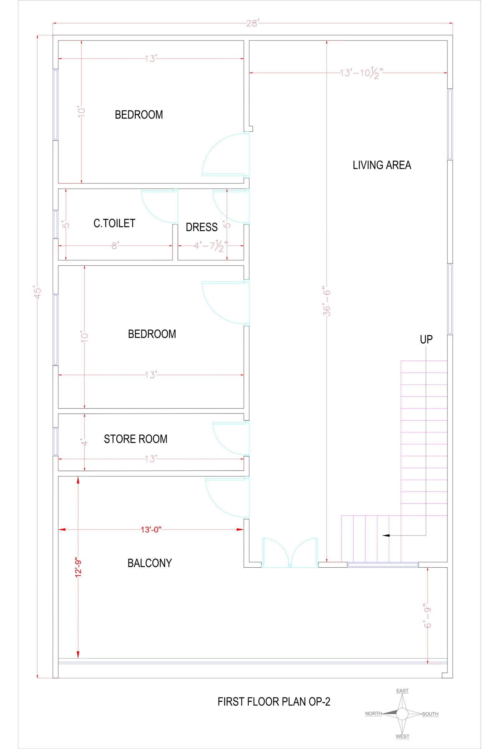 28x56-1-bhk-house-design-first-floor-2618