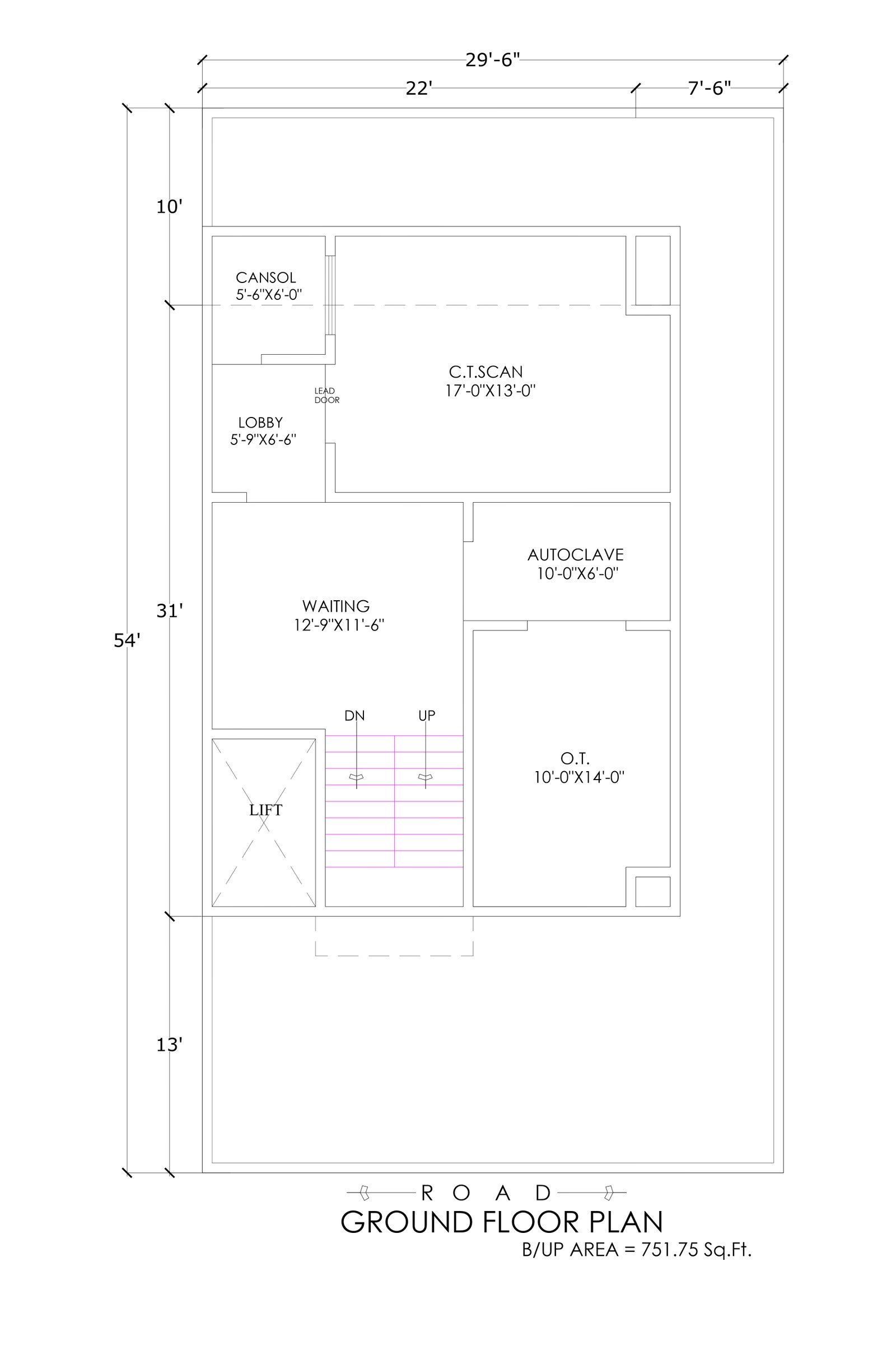 29x31 Hospital design architecture-