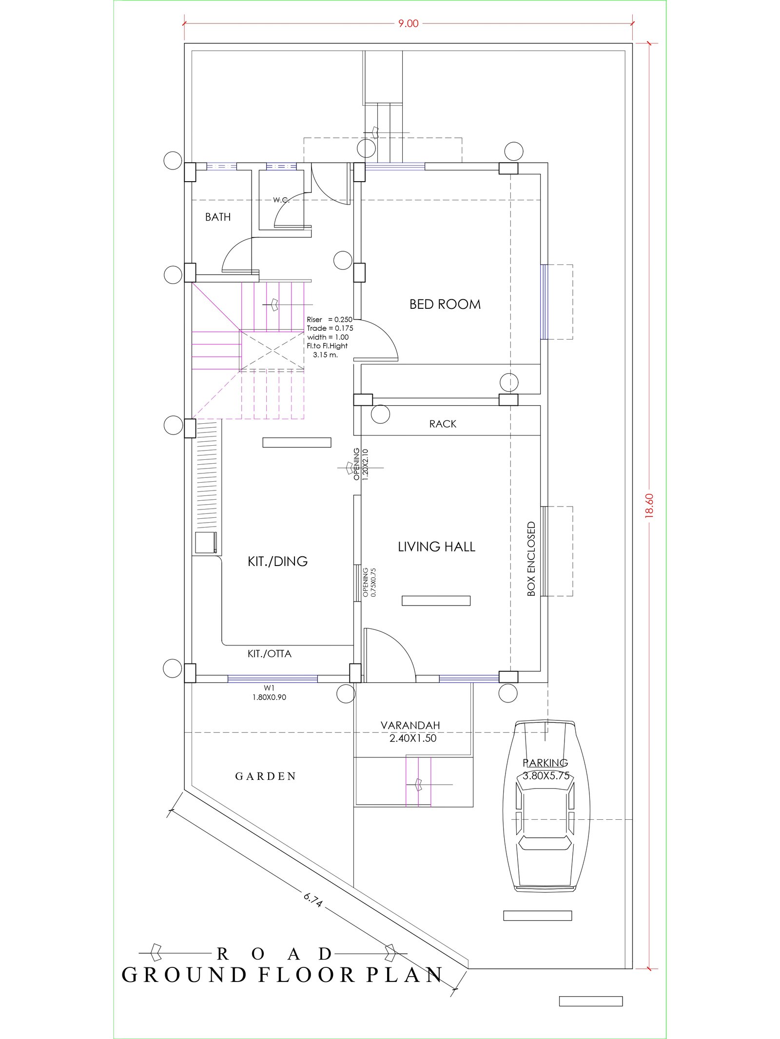 29x57 modern luxury house design