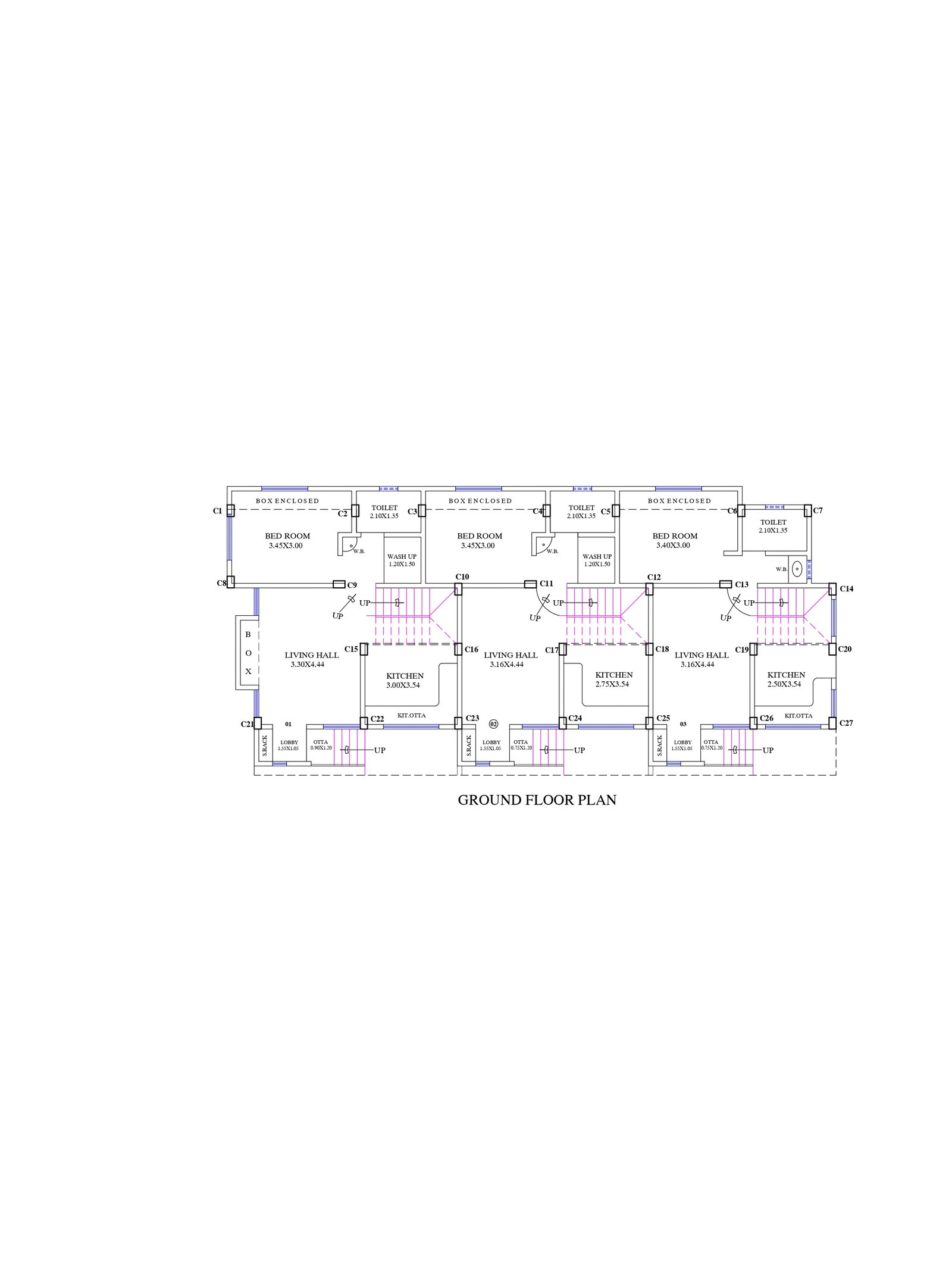 29x60 rental purpose house plans