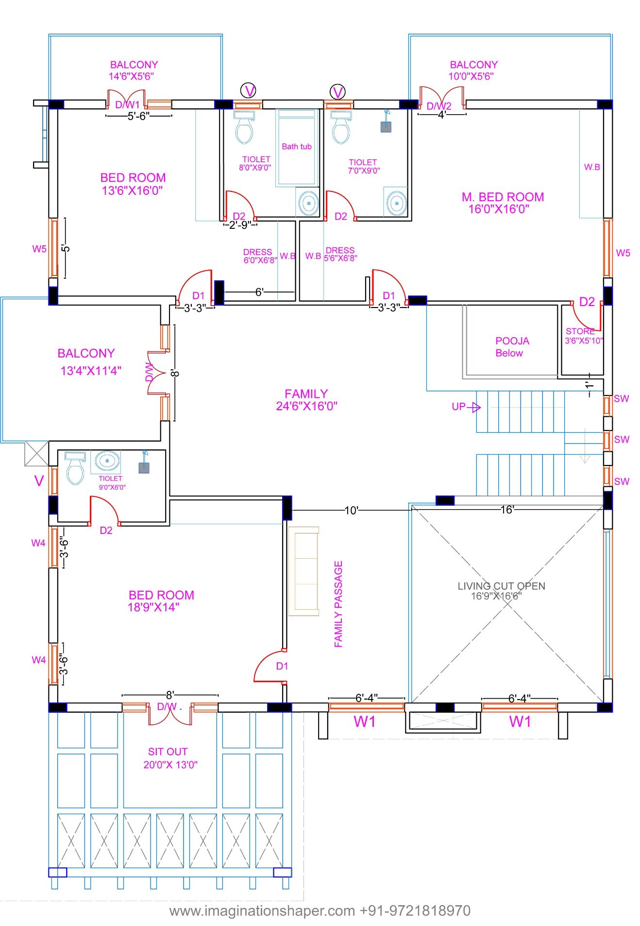 Kerala House Plans 3 Bedrooms