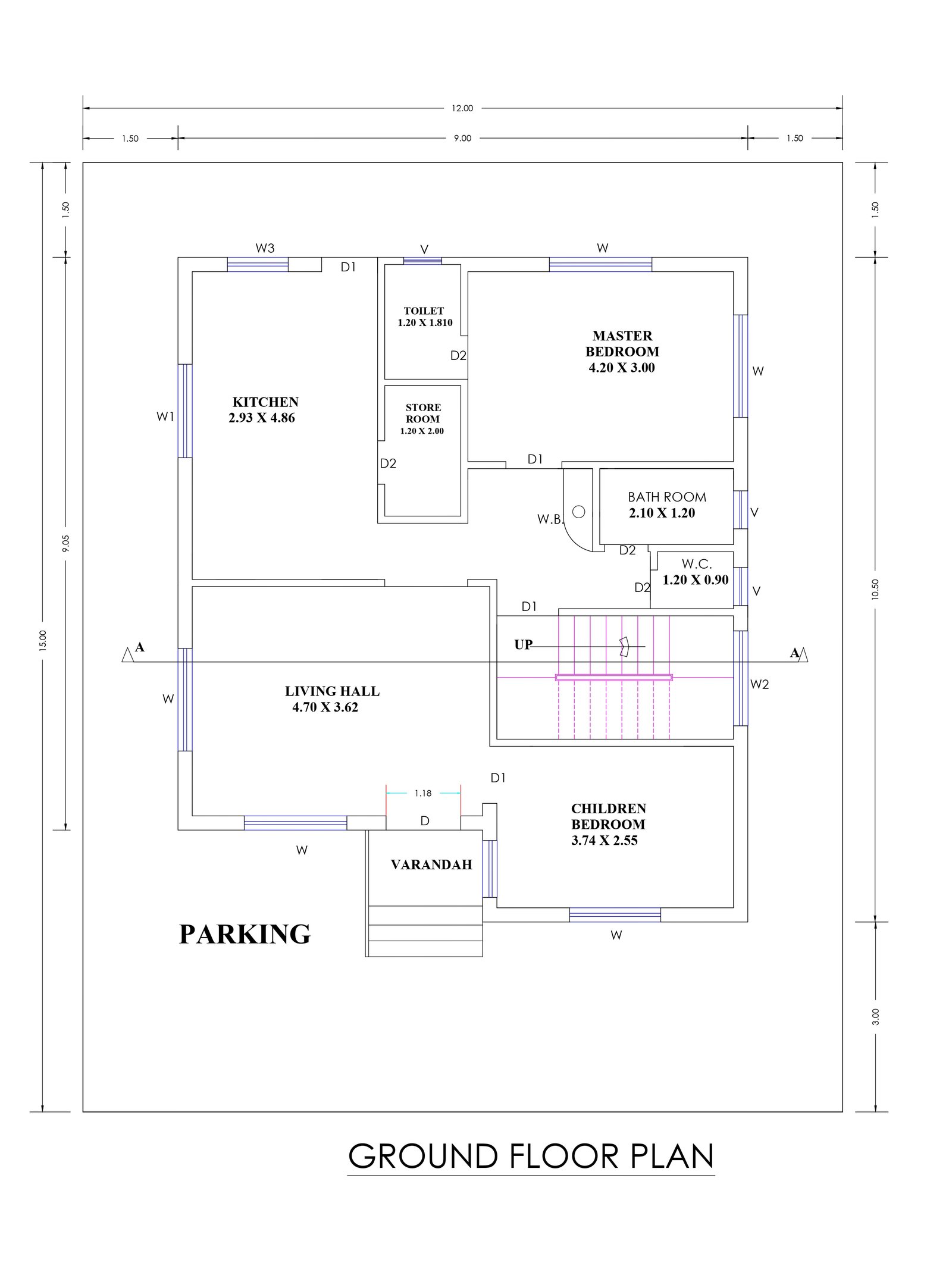 30x34 home designs plans