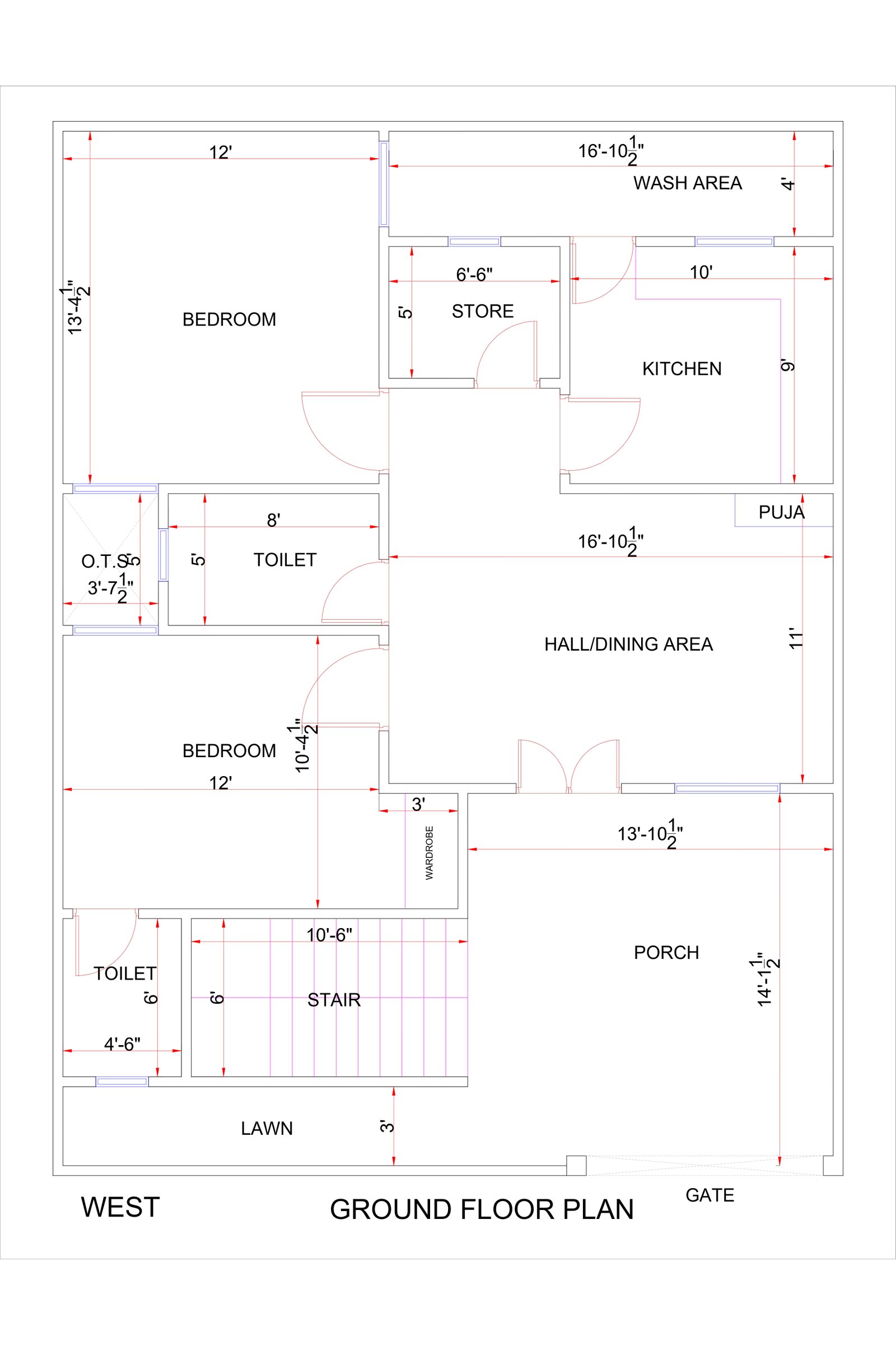 30x40 simple home design