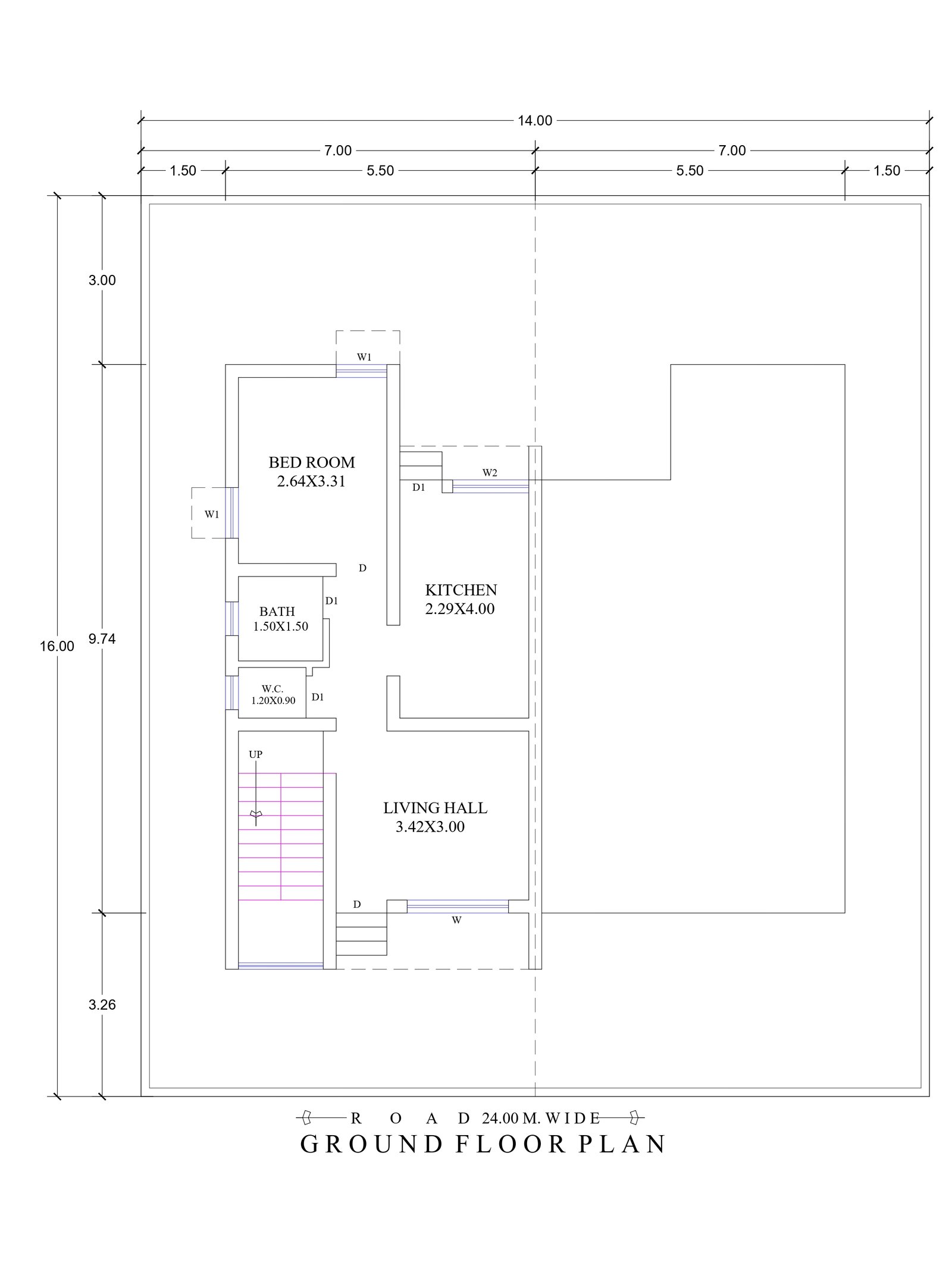 30x45 simple home design
