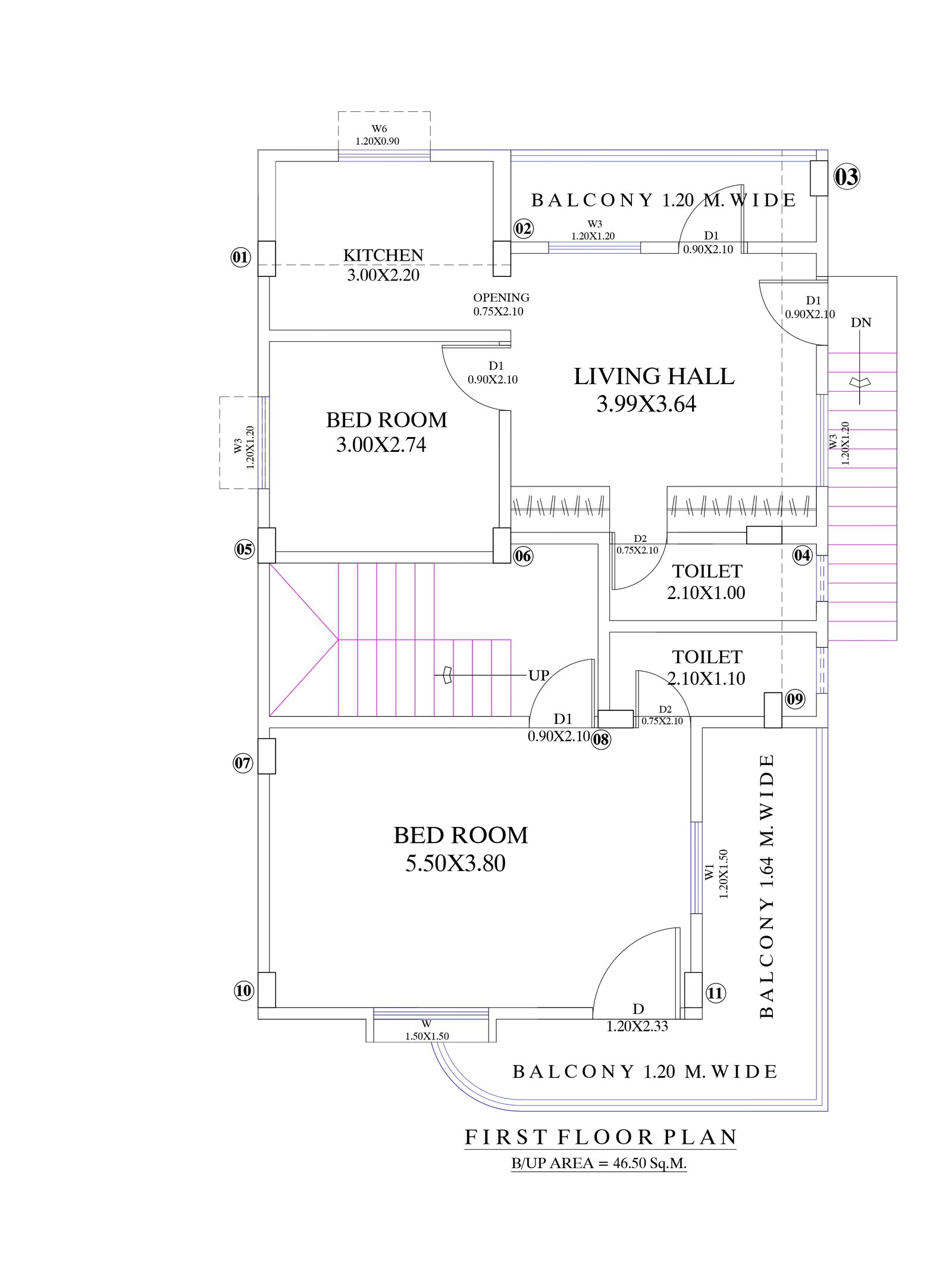 30x50-1500-sqft-house-plan-design-first-floor-2206