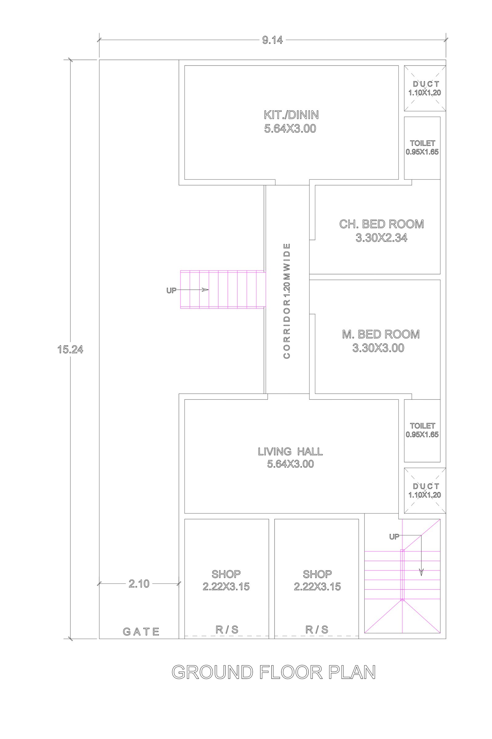 30x50 house plan
