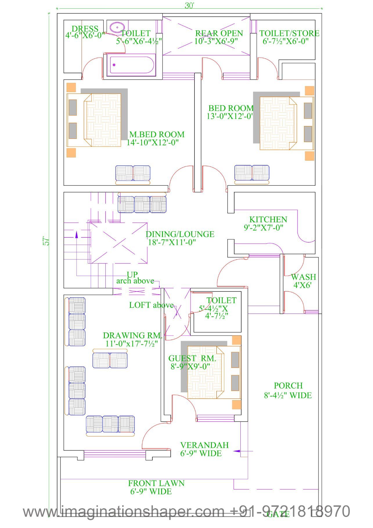 30x57 home plans