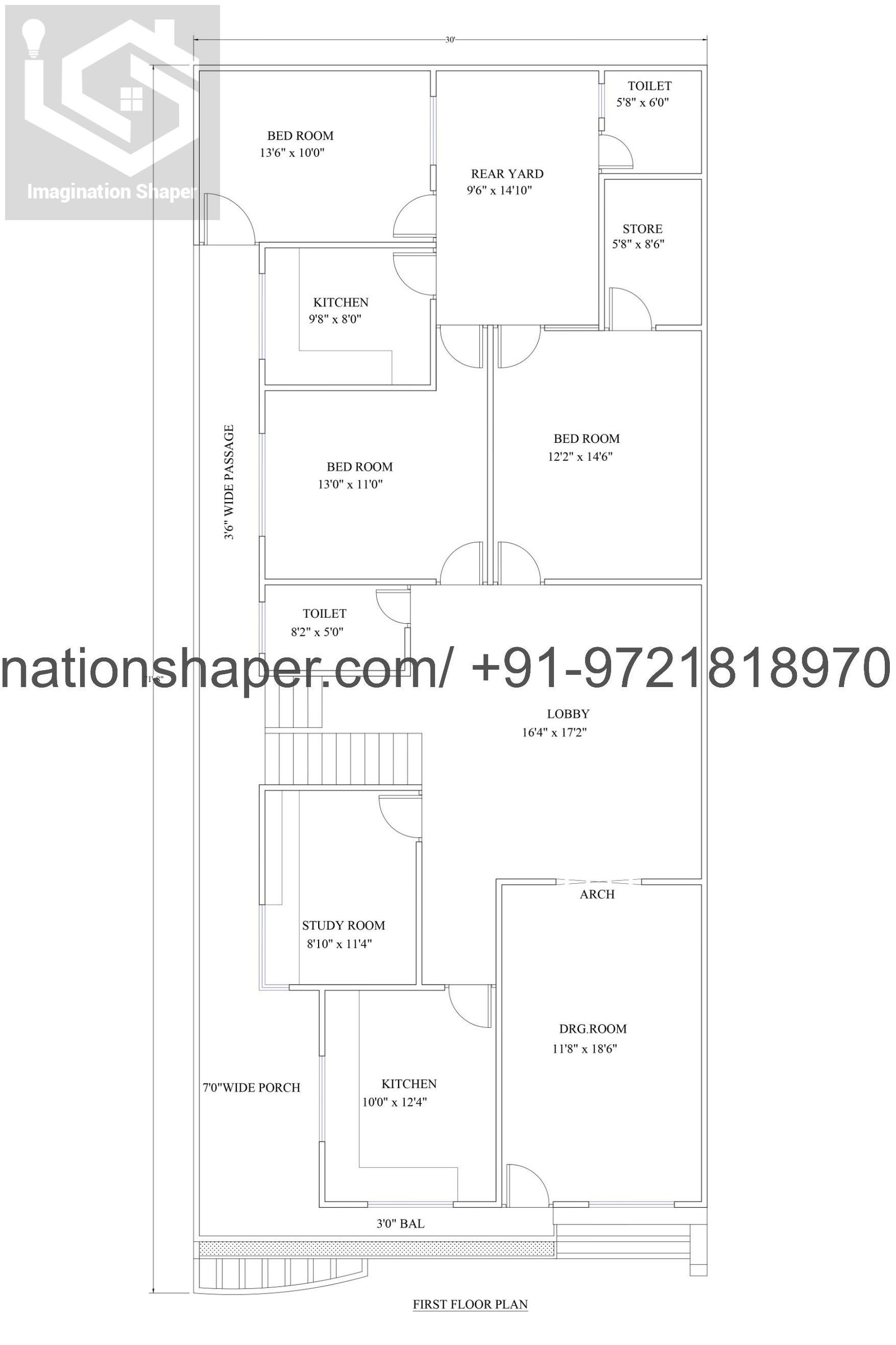 30x80-building-plan-and-elevation-first-floor-1527