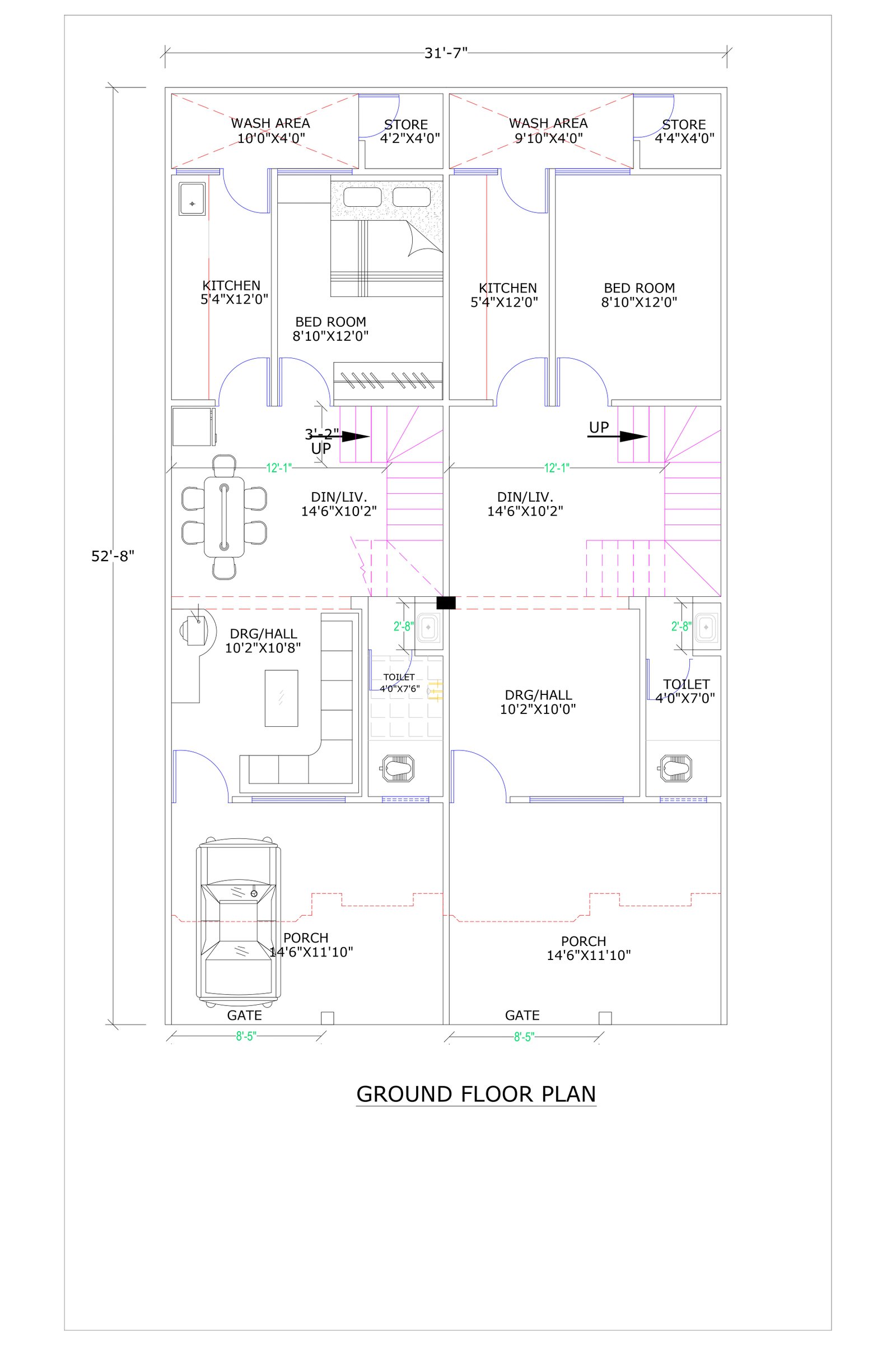 31x52 design a home plan