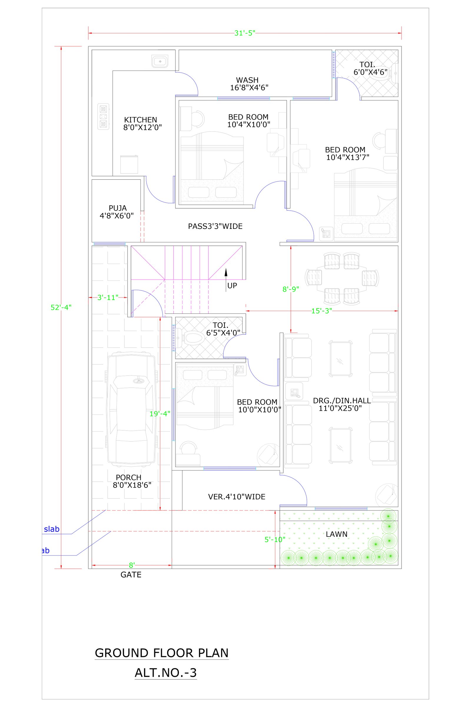 31x55 home builder blueprints