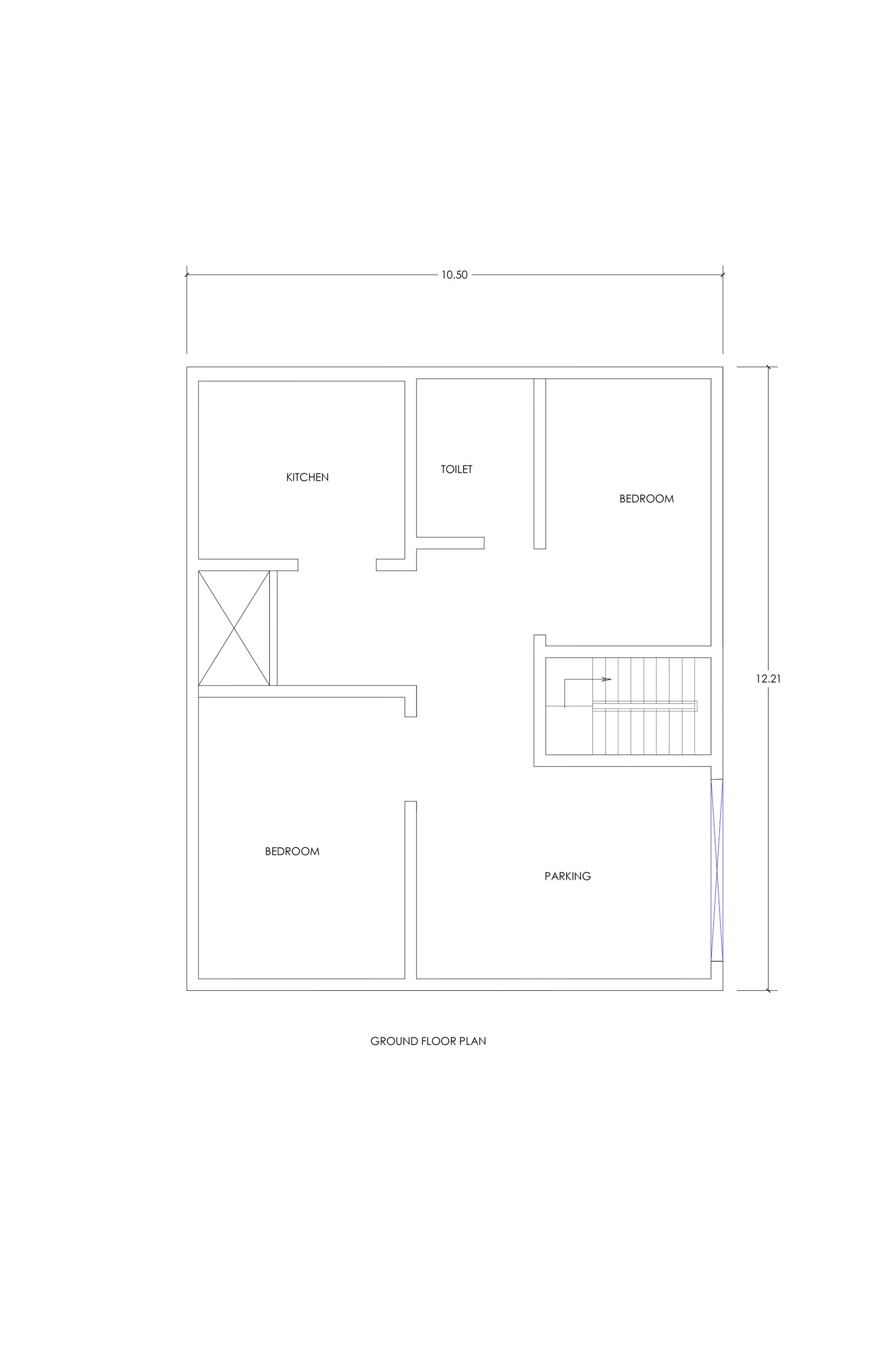 32x38 draw a house design