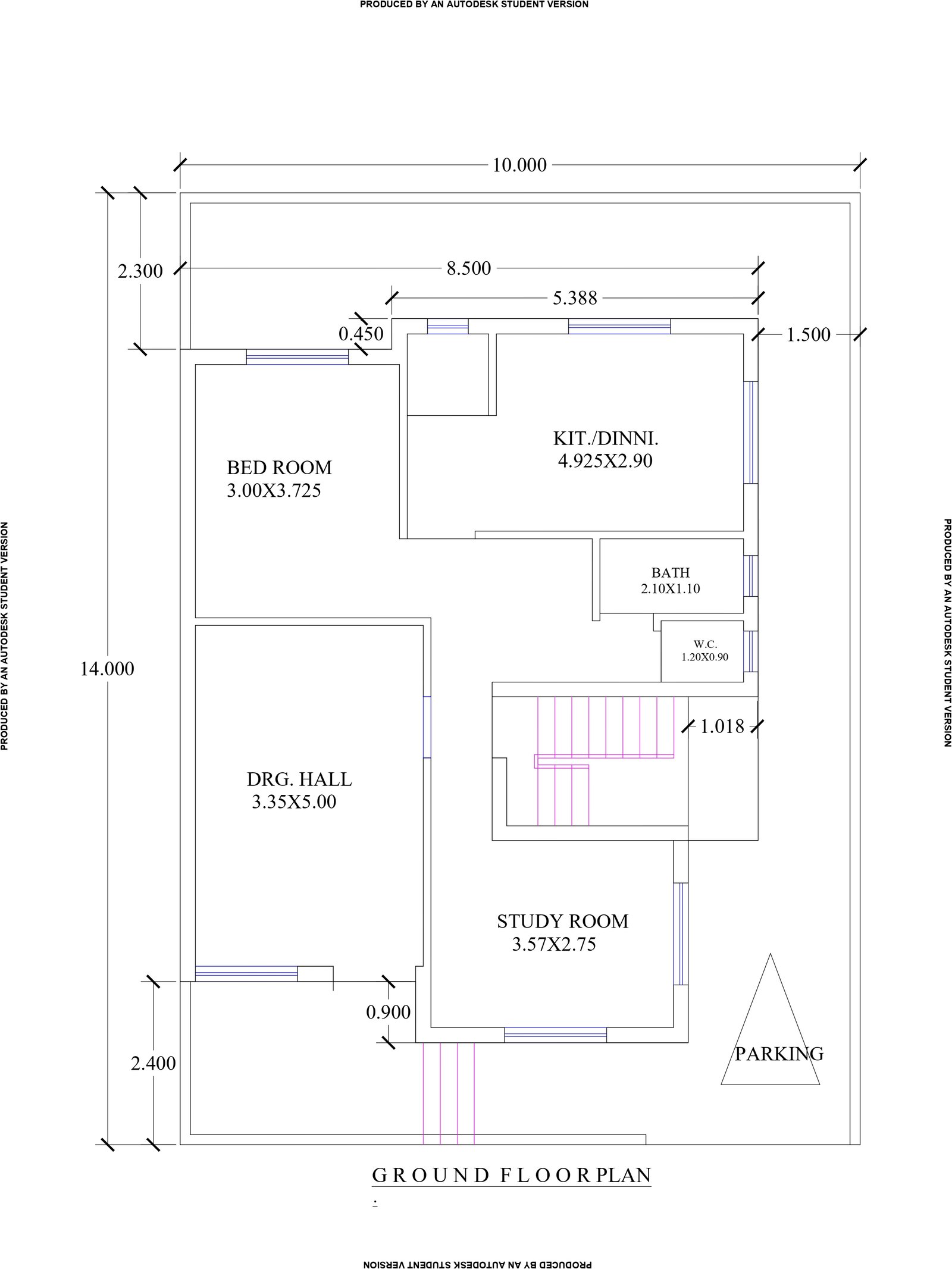 32x45 design house simple