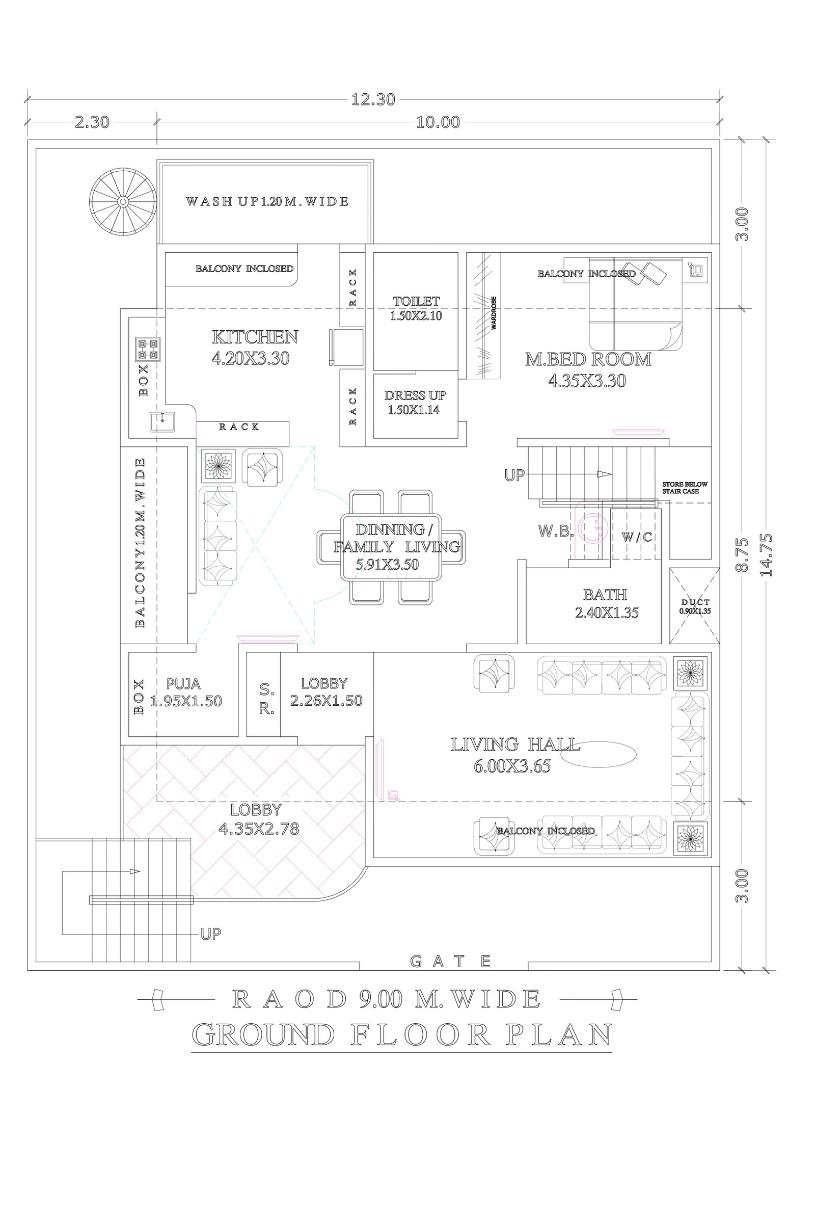 32x45 luxury classic villa exterior design