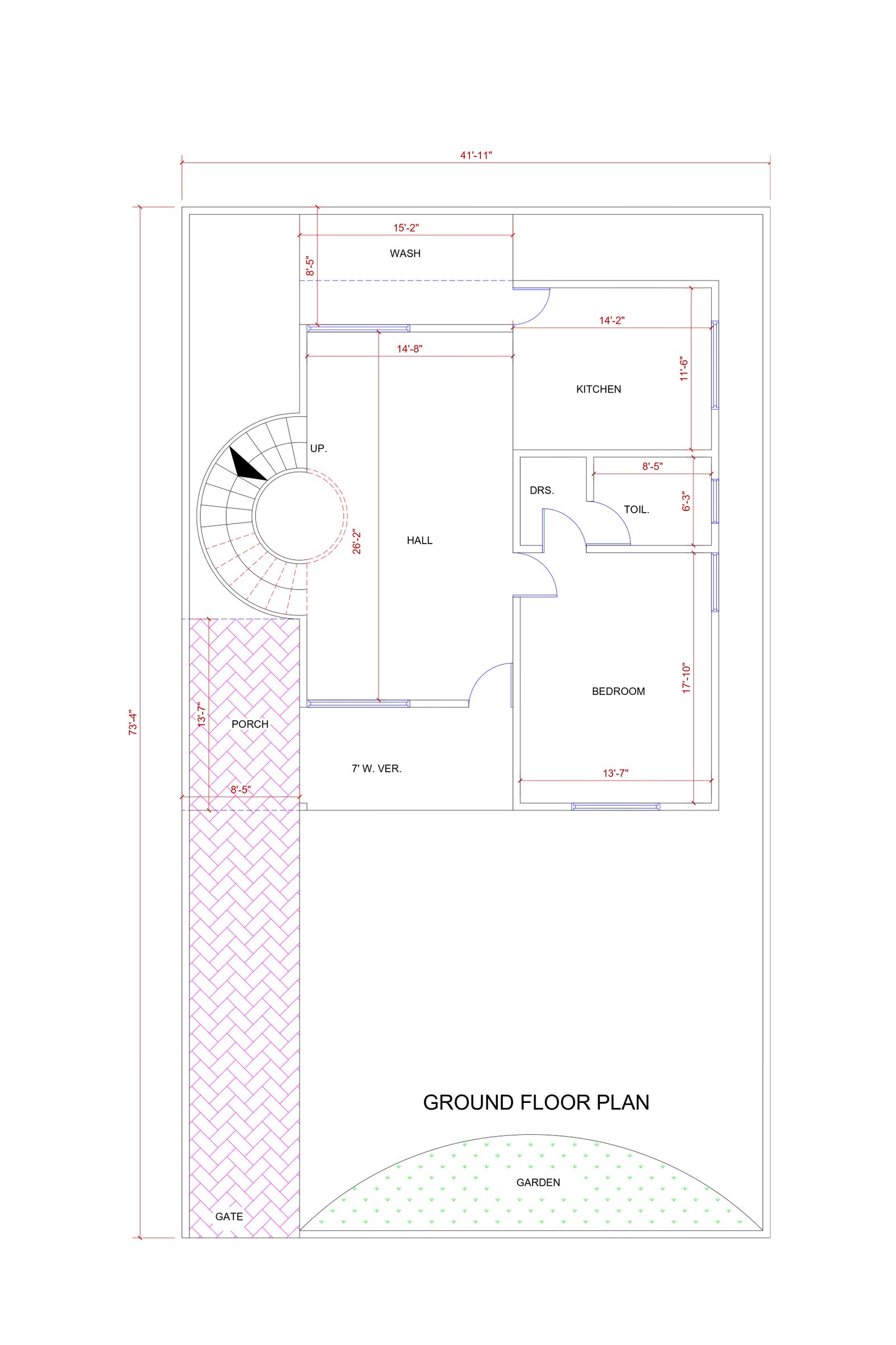 35x37 house renovation design