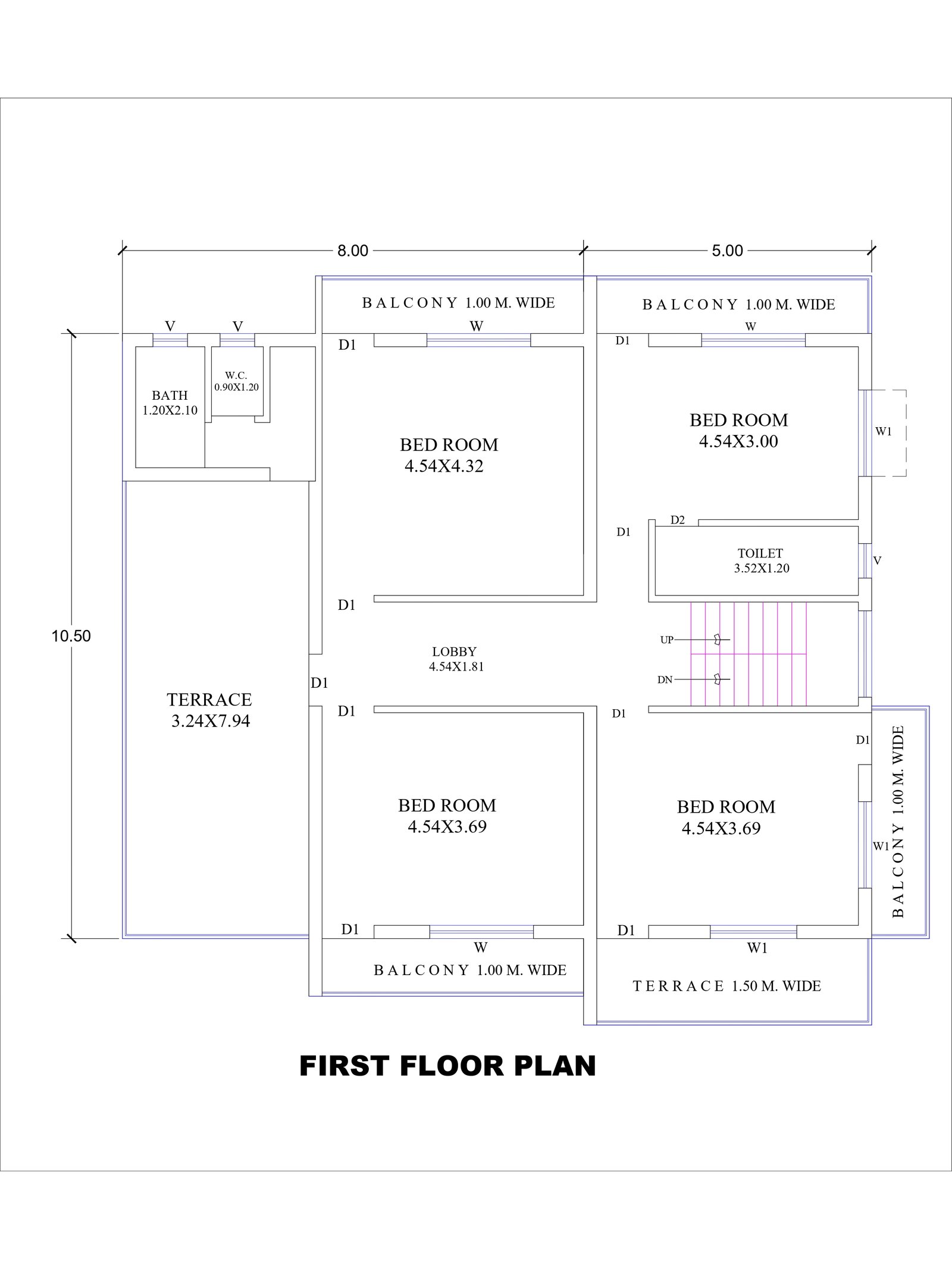 35x42-rent-house-design-first-floor-2136