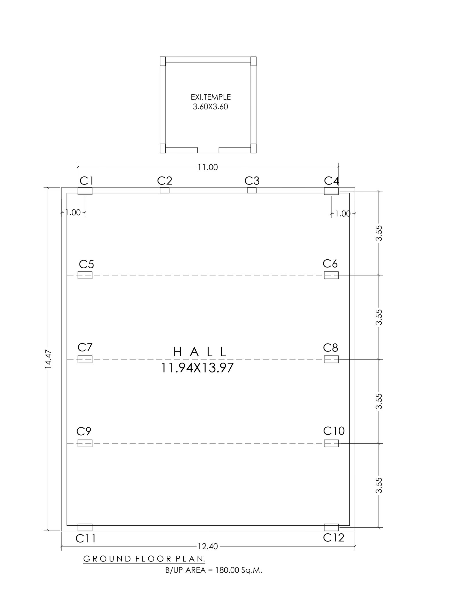 35x45 commercial building plans