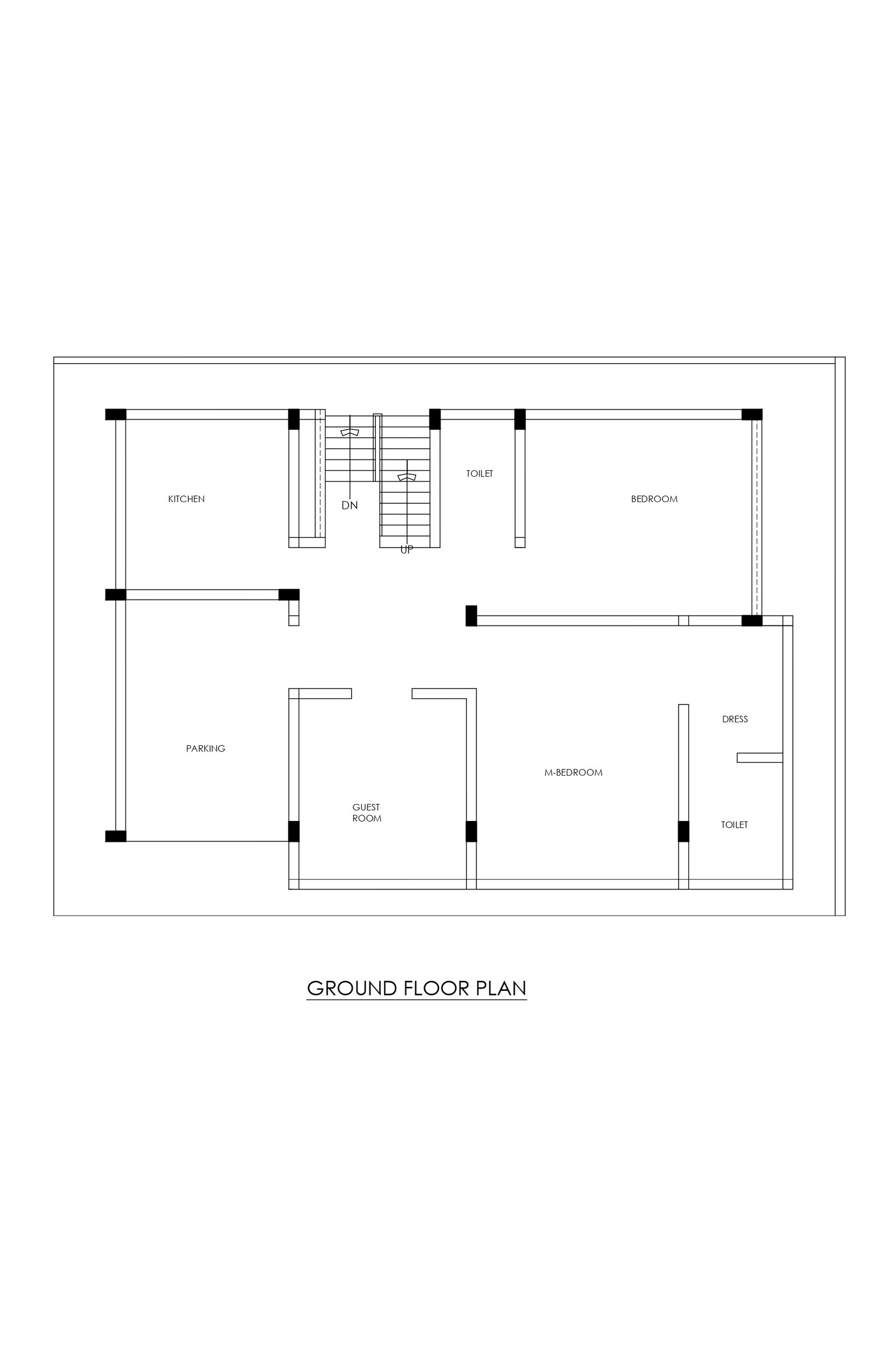 35x45 simple home design