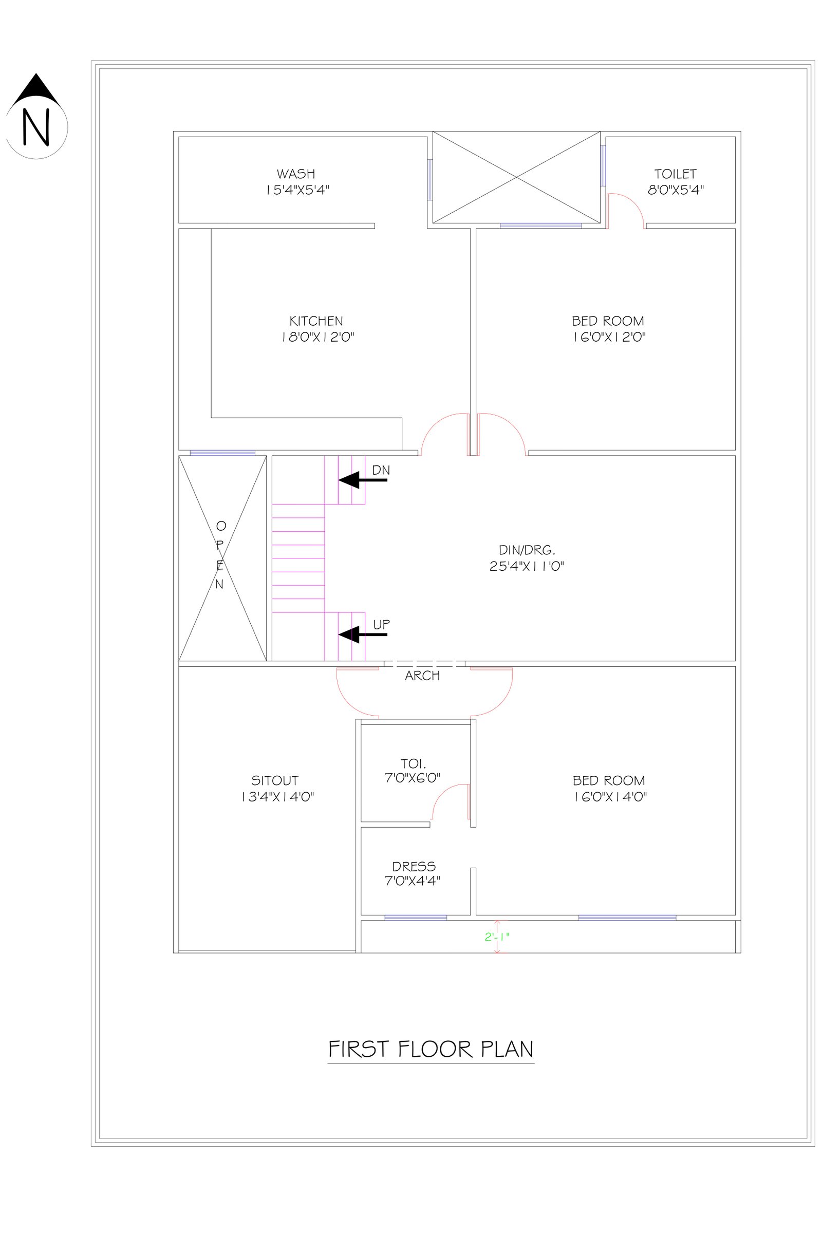 35x51-house-plan-drawing-first-floor-2219