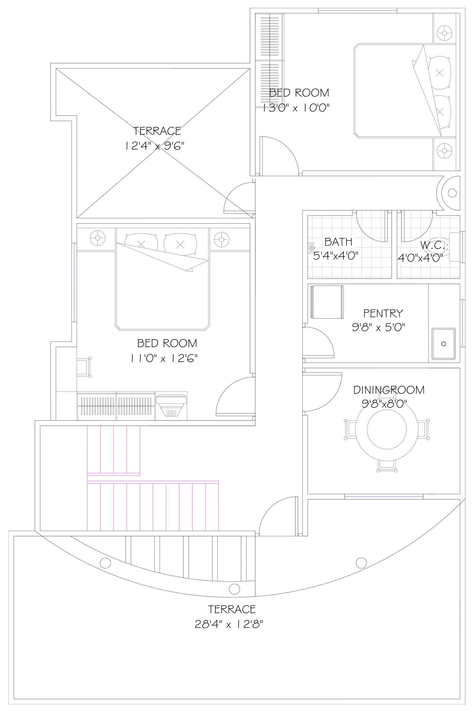 36X53-2d-drawing-design-first-floor-2283