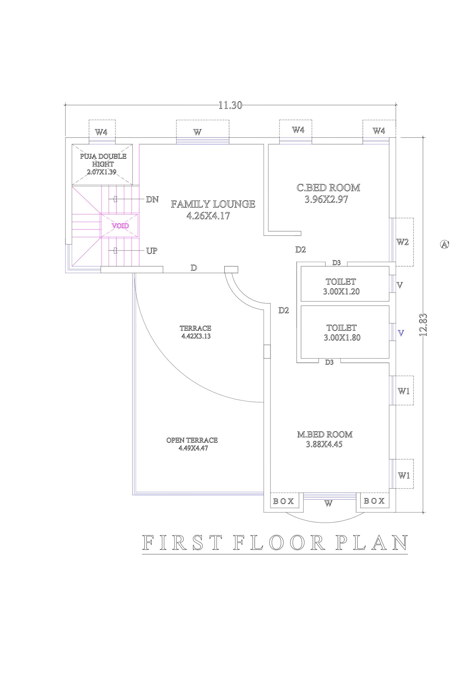 36x40-1500-sqft-house-plan-design-first-floor-1934
