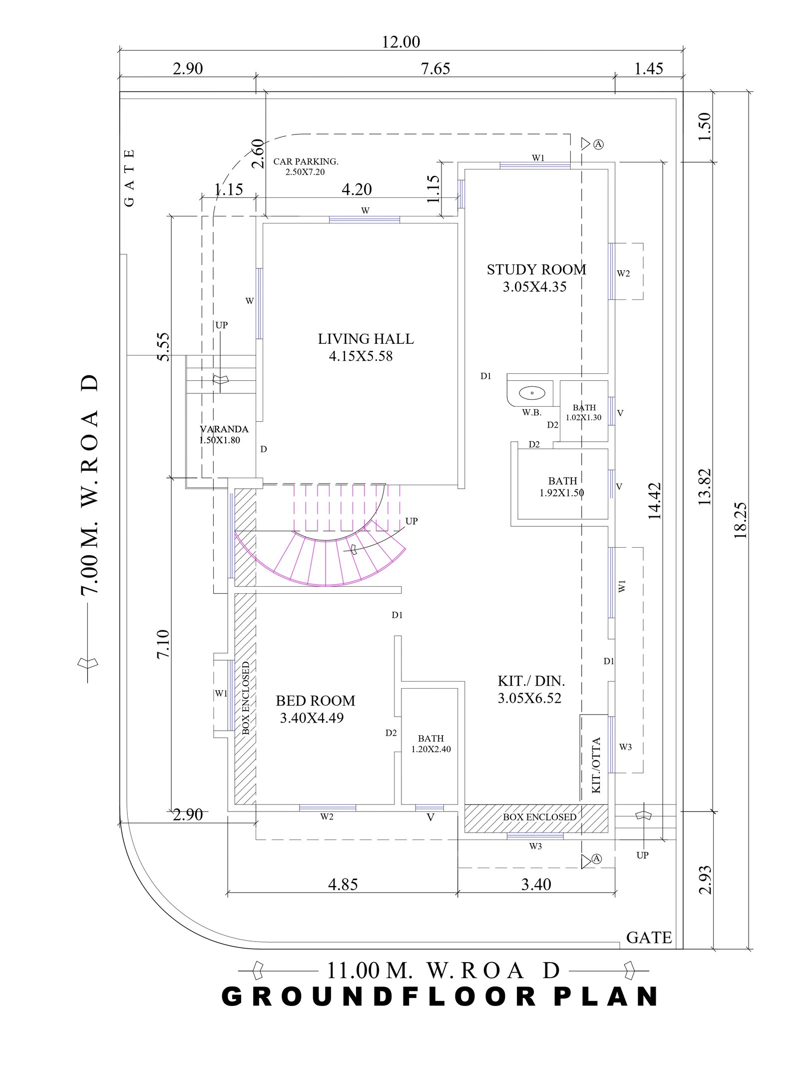 38x41 luxury home design