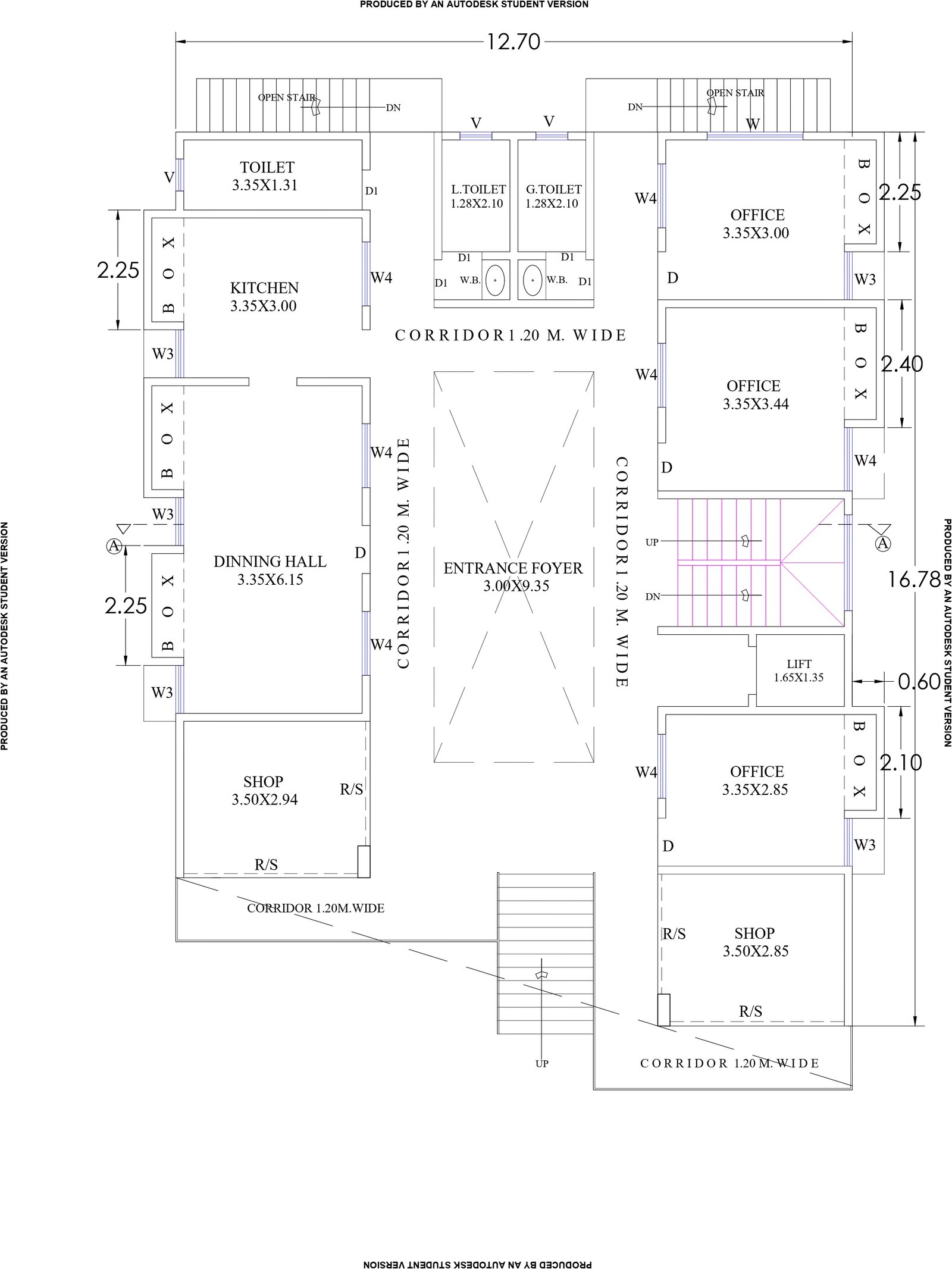 38x51 commercial building plans