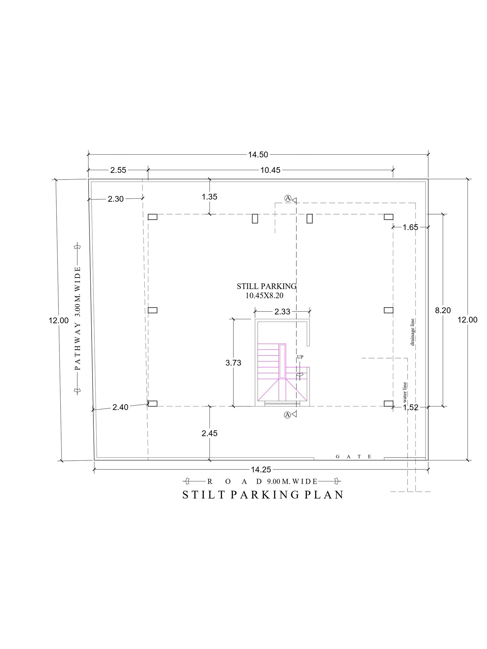 39x45 indian village house design