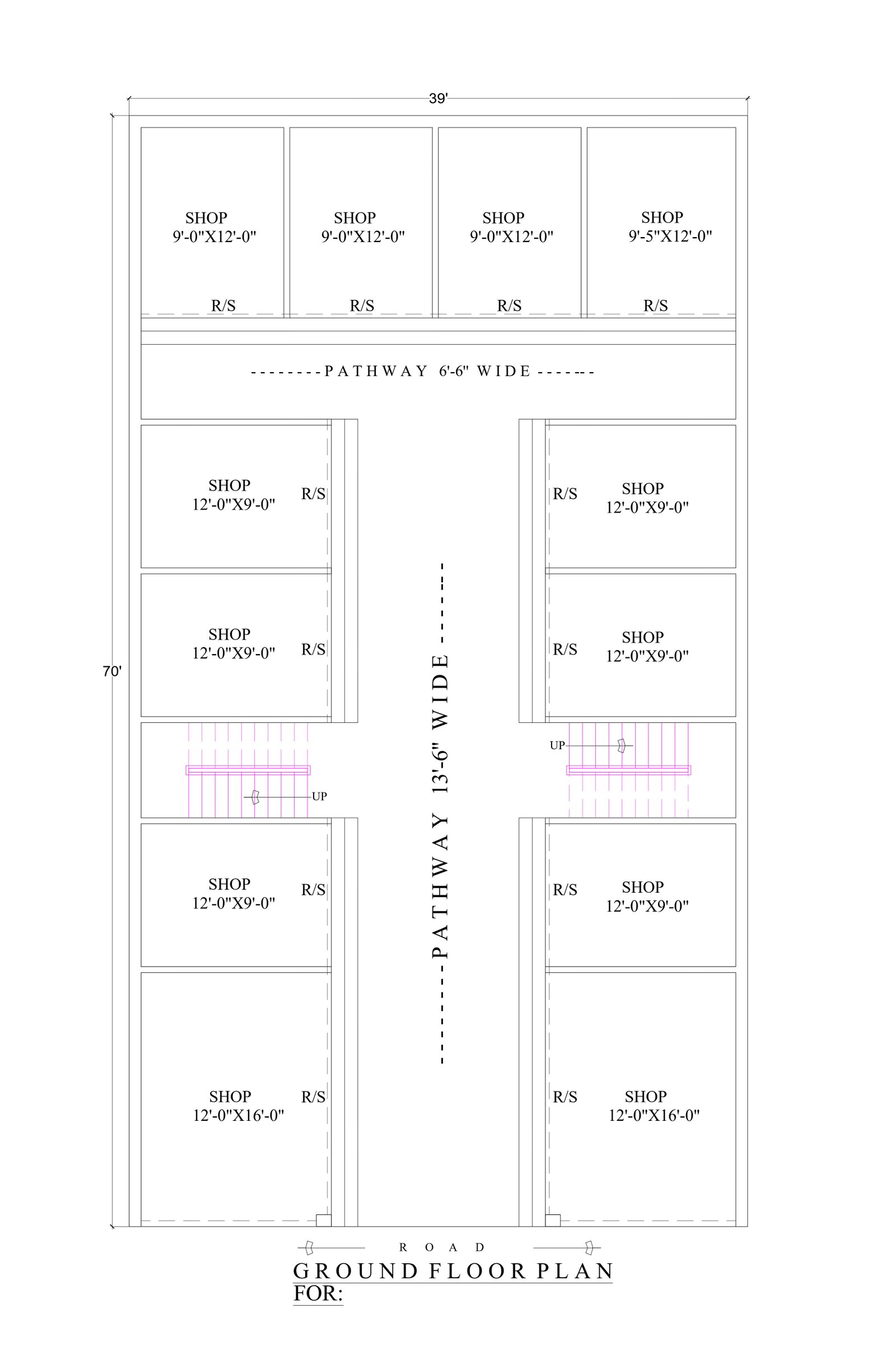 39x70 house with shop plans