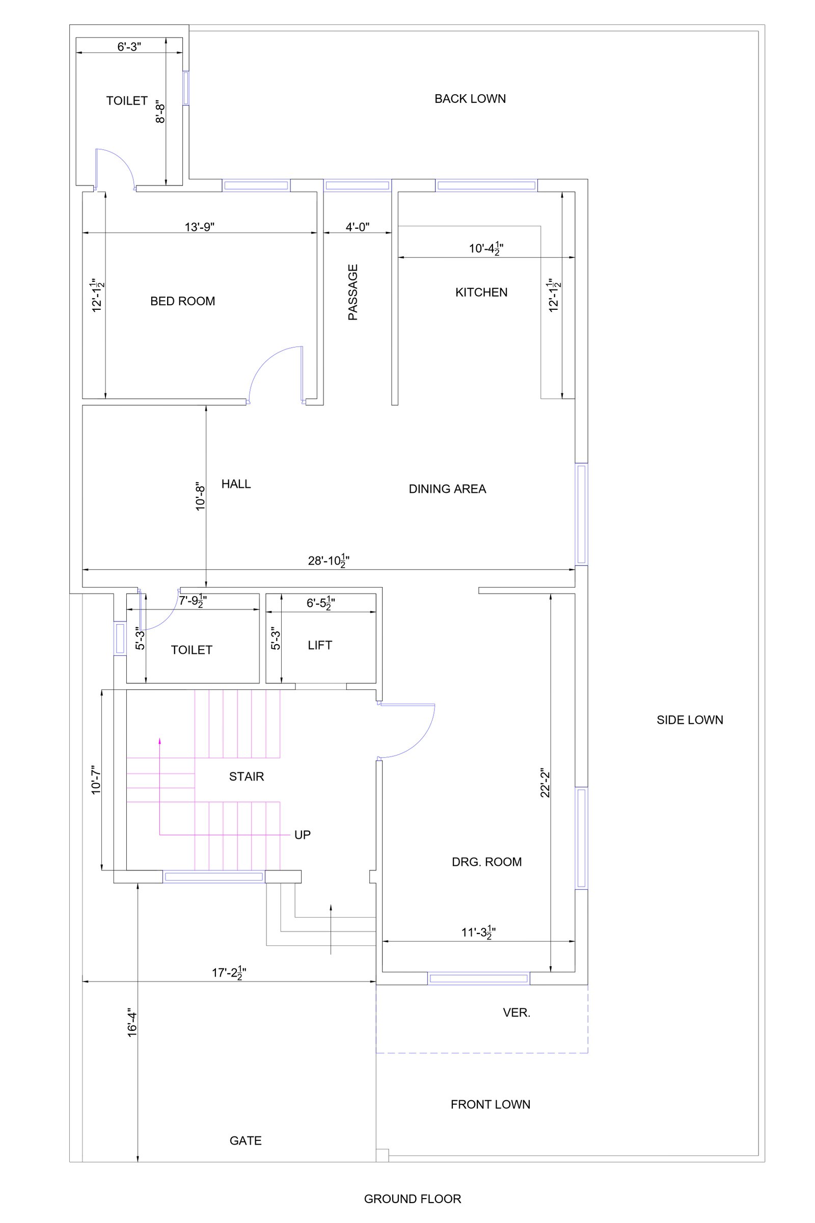 40x66 modern luxury home plans
