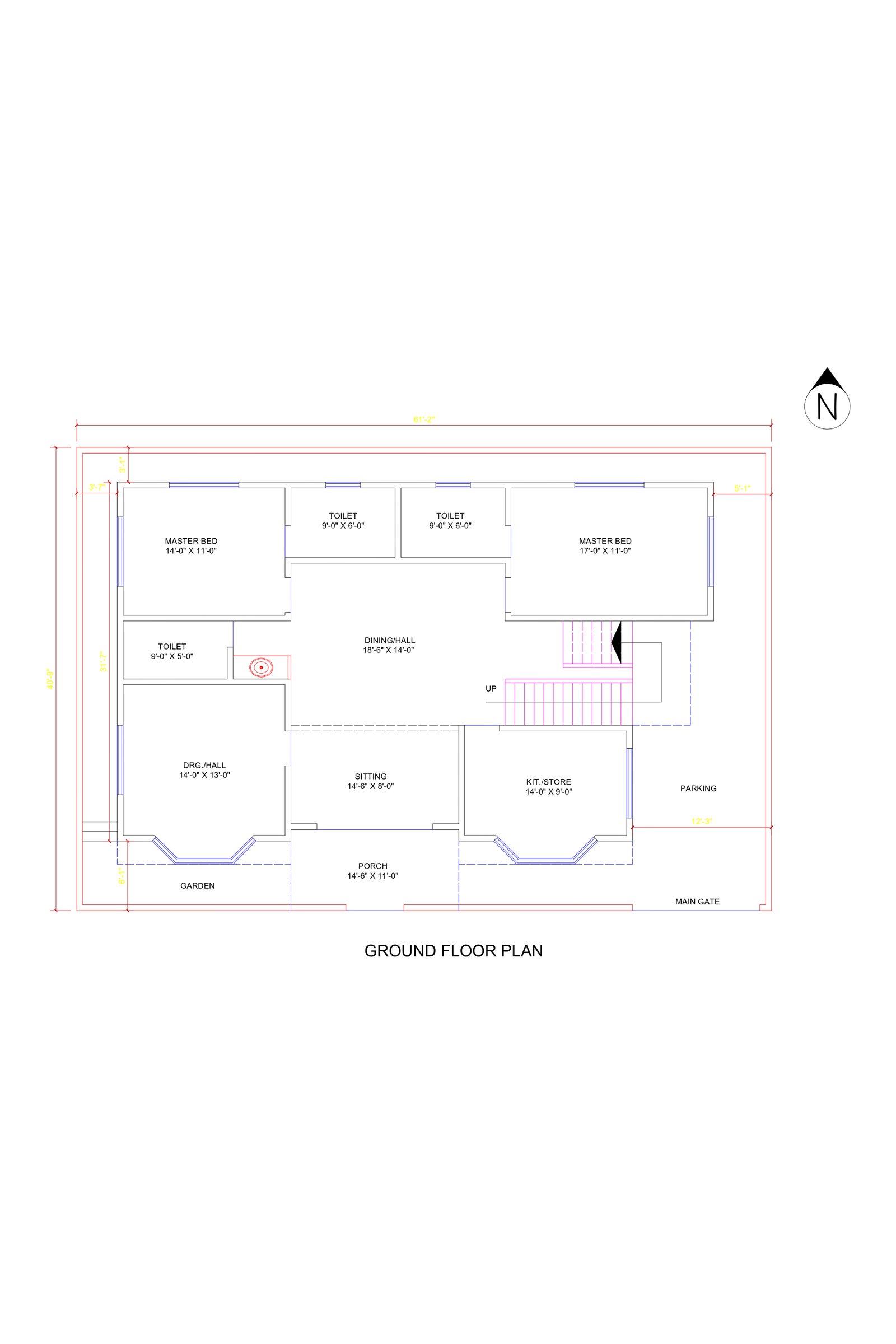 53x31 2d autocad drawing