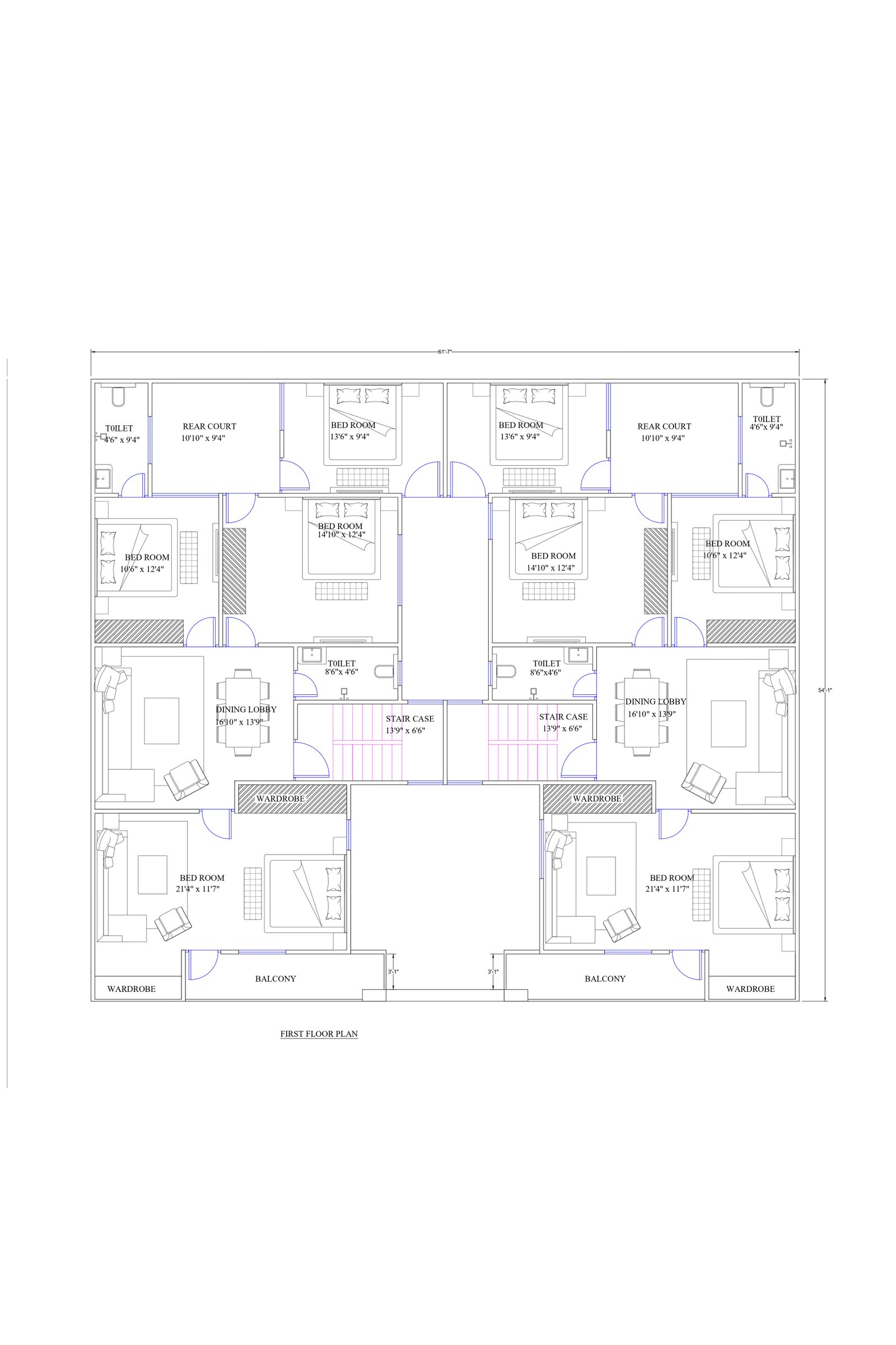 61x61-6-bedroom-home-plans-first-floor-2208