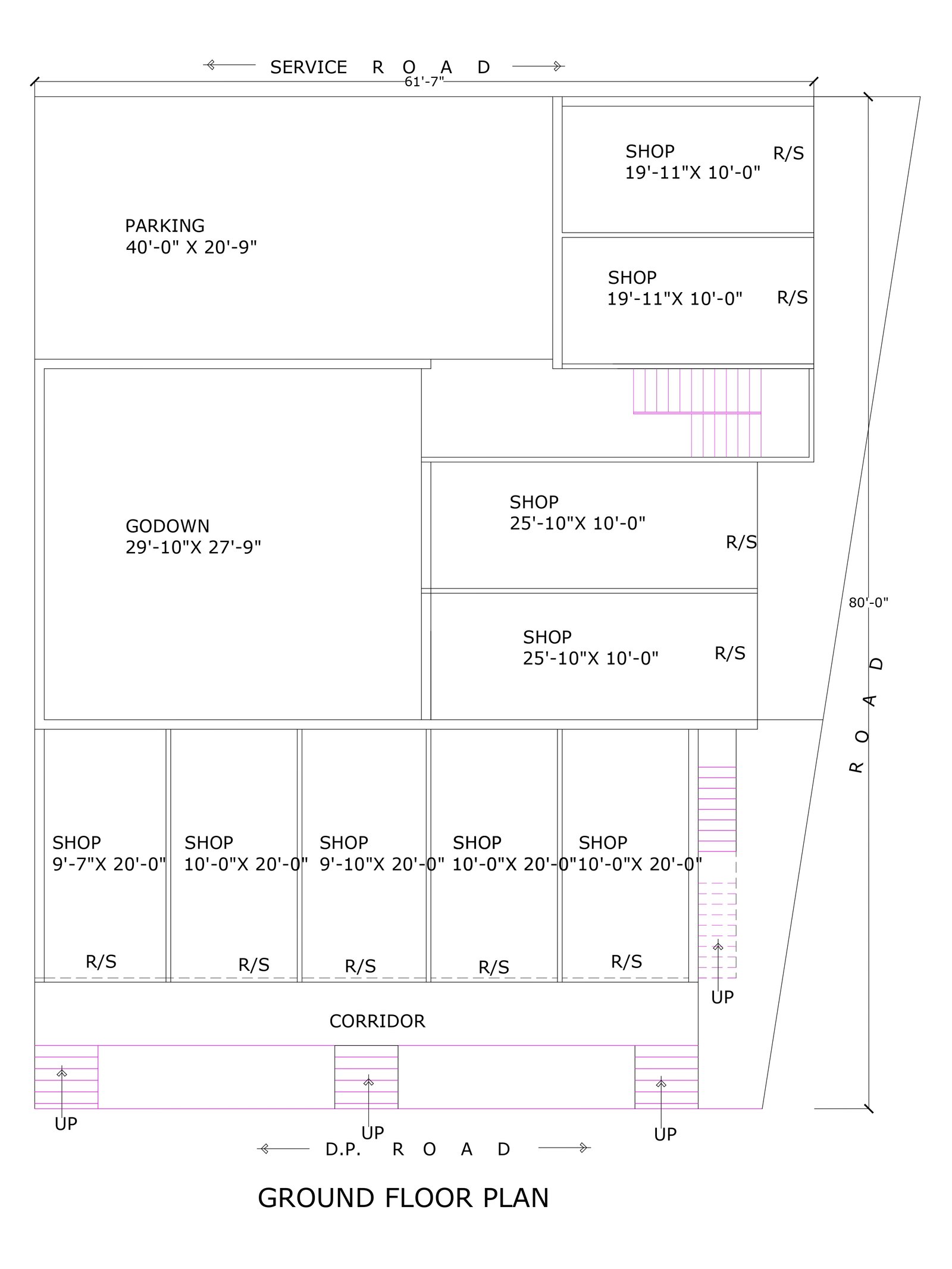 61x80 shop and home plans