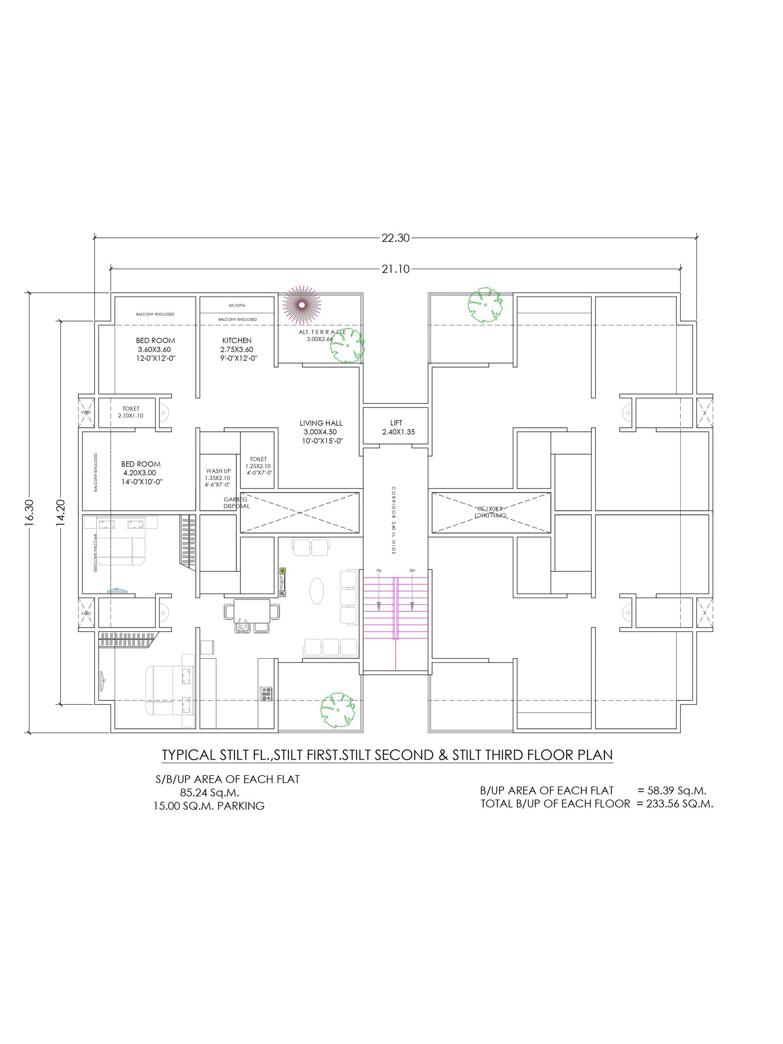 70x96-4bhk-house-design-first-floor-2061