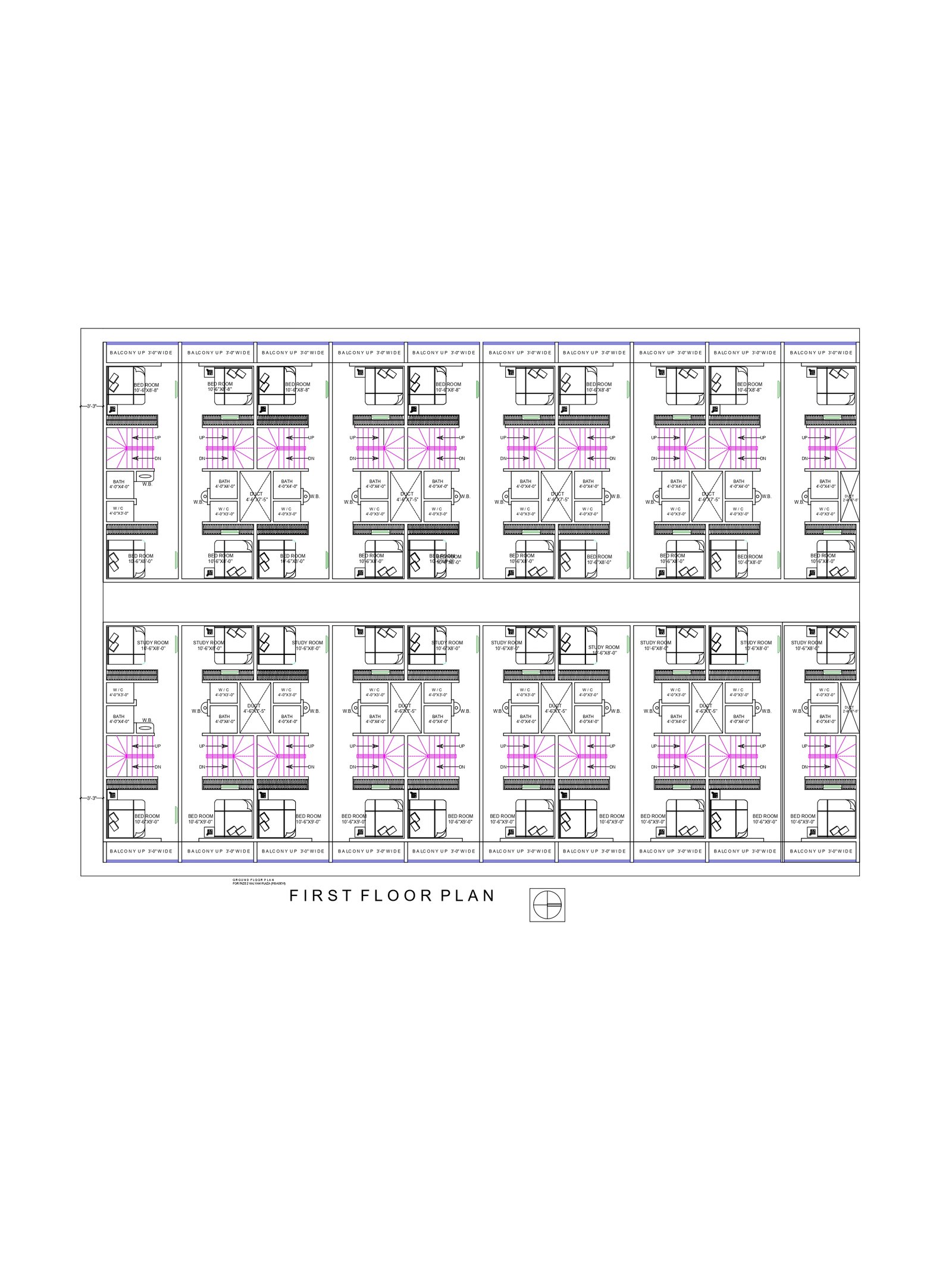 80x153-row-house-design-first-floor-2372