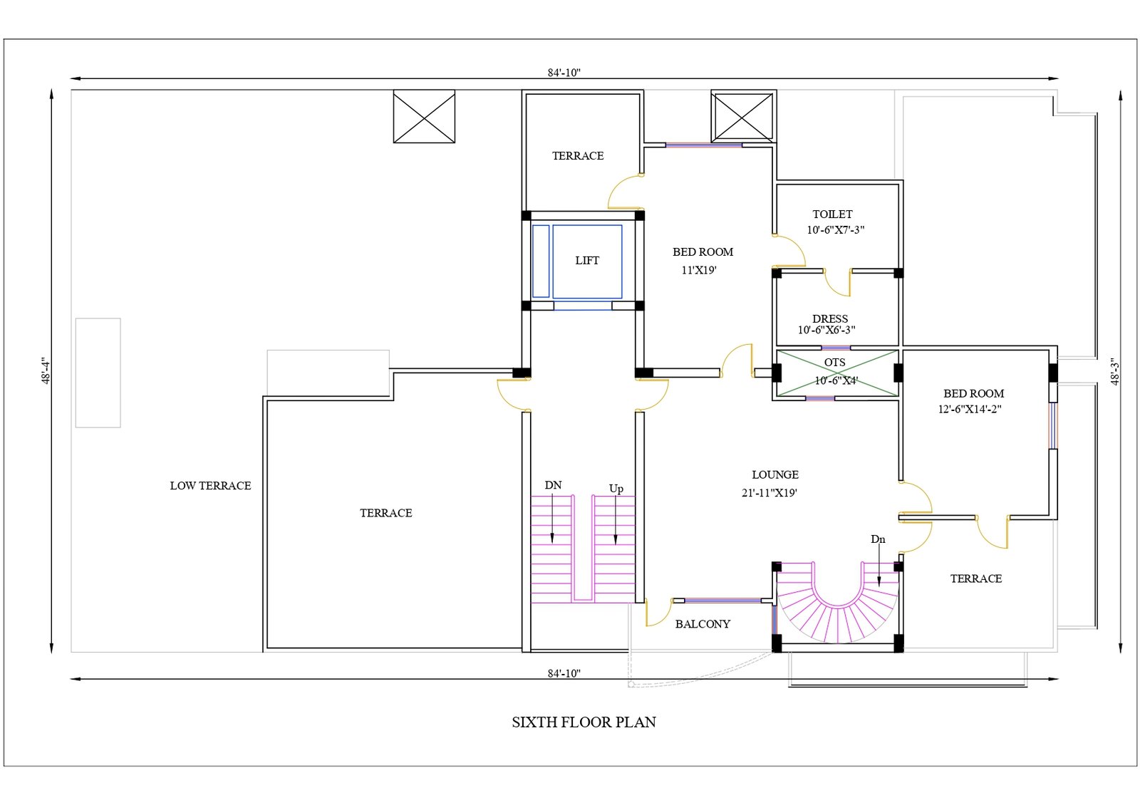 85x48-multi-story-house-plans-sixth-1166