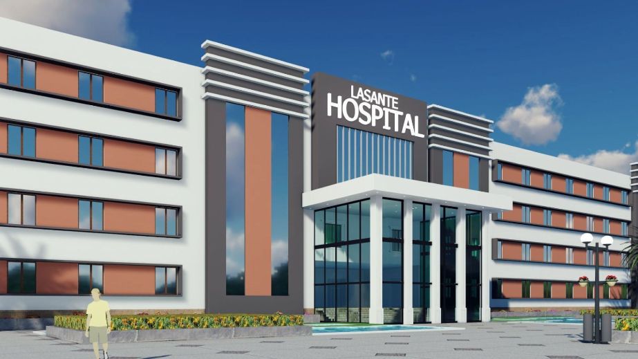 Hospital architecture elevation design